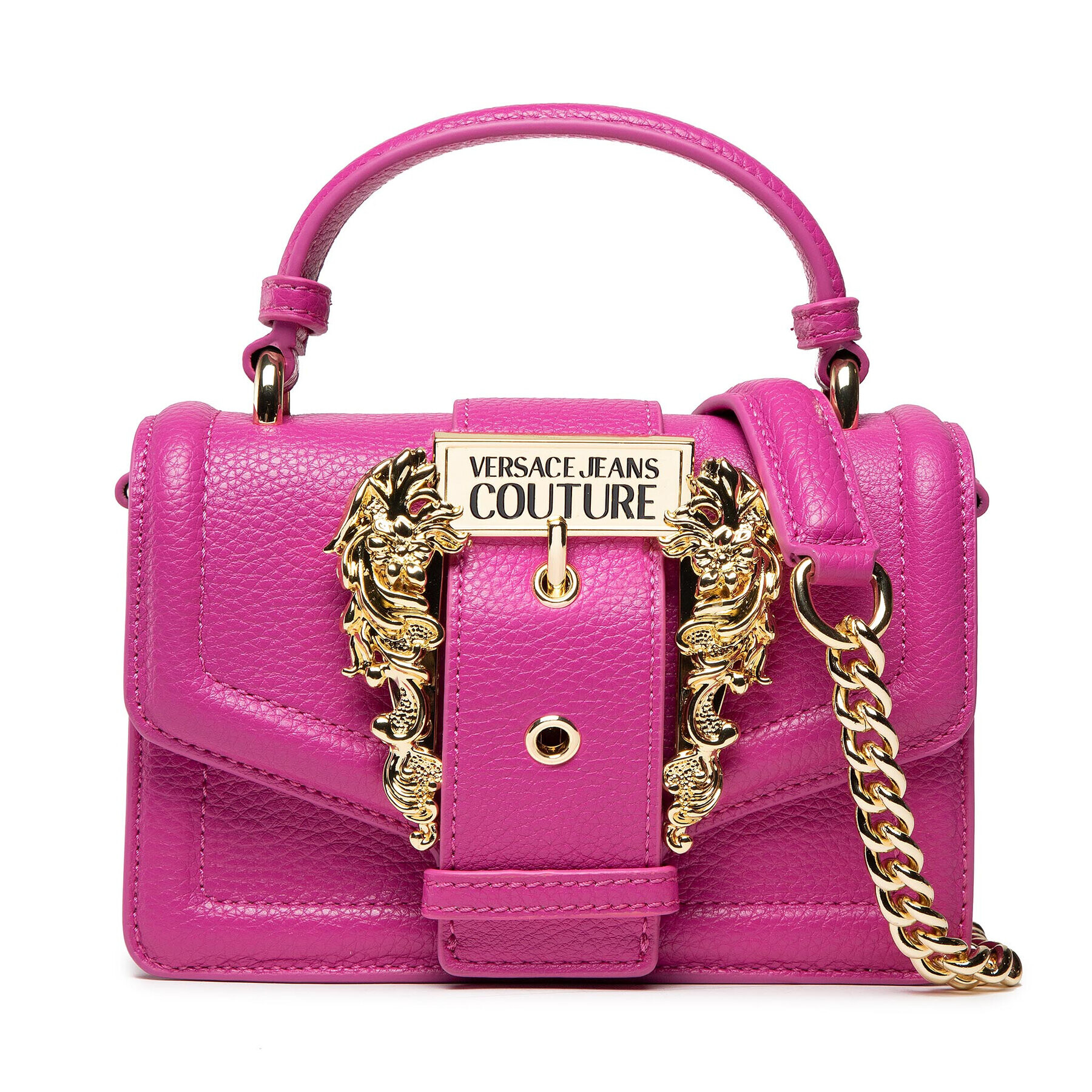 Versace Jeans Couture Дамска чанта 72VA4BF6 Виолетов - Pepit.bg