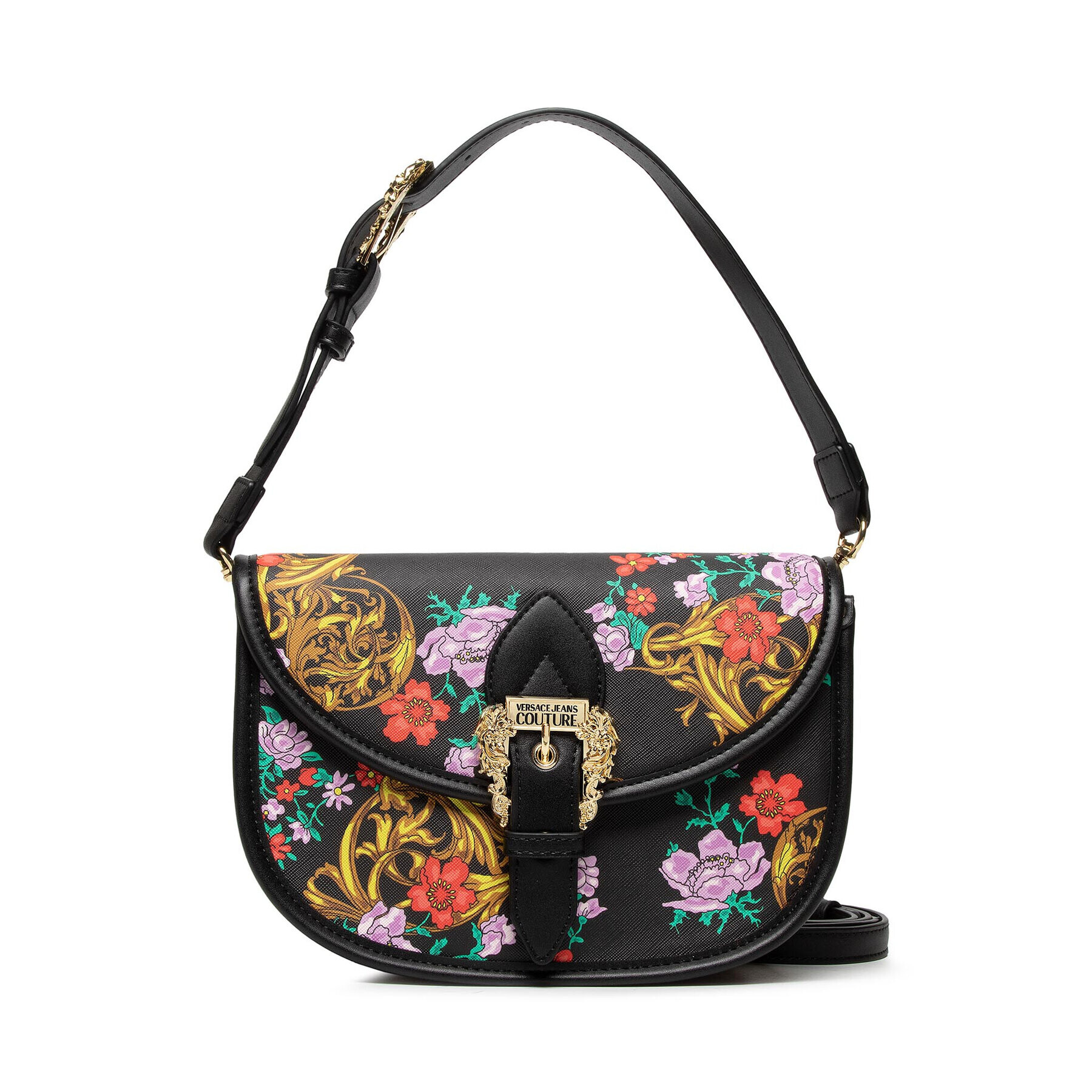 Versace Jeans Couture Дамска чанта 72VA4BFR Черен - Pepit.bg
