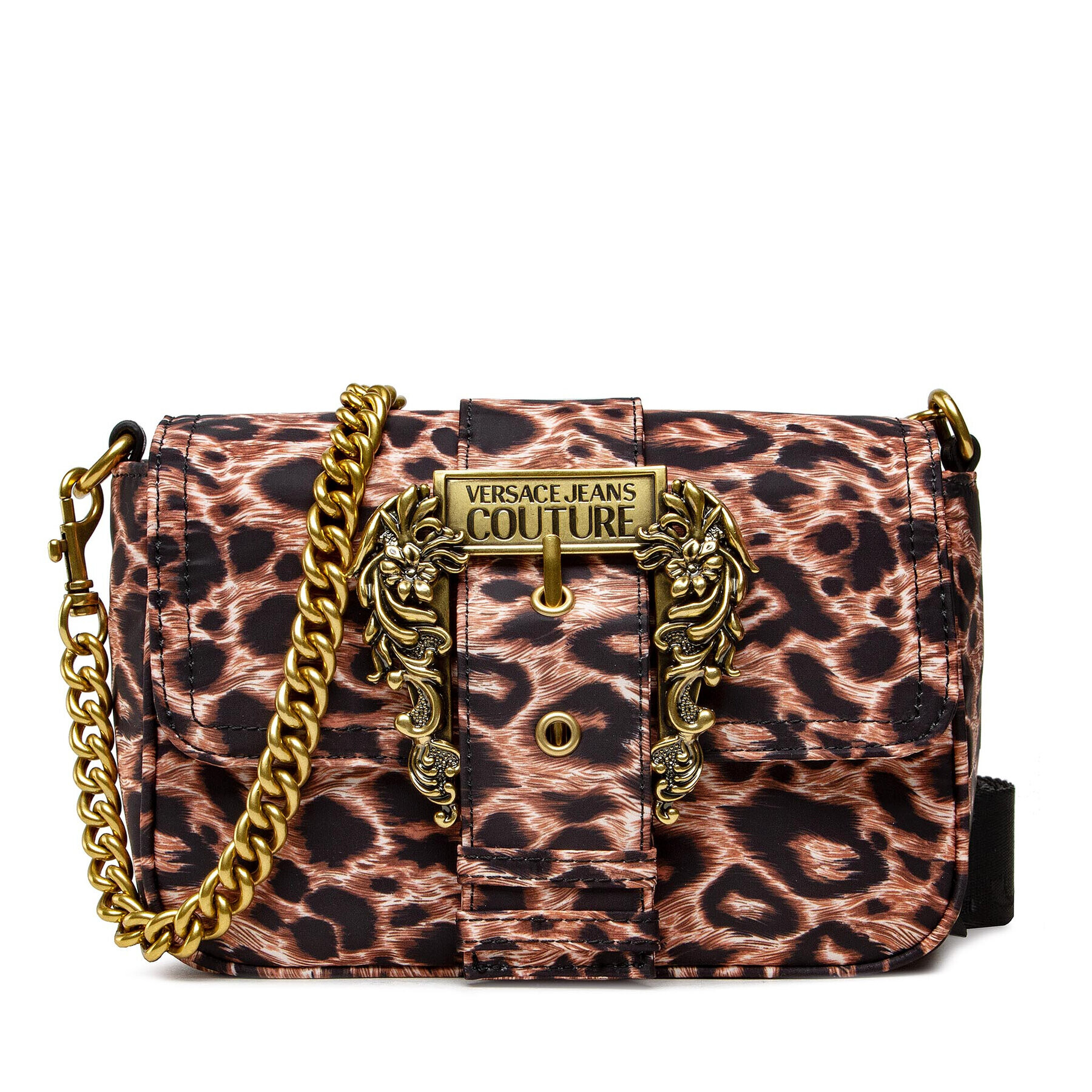 Versace Jeans Couture Дамска чанта 72VA4BFV Кафяв - Pepit.bg