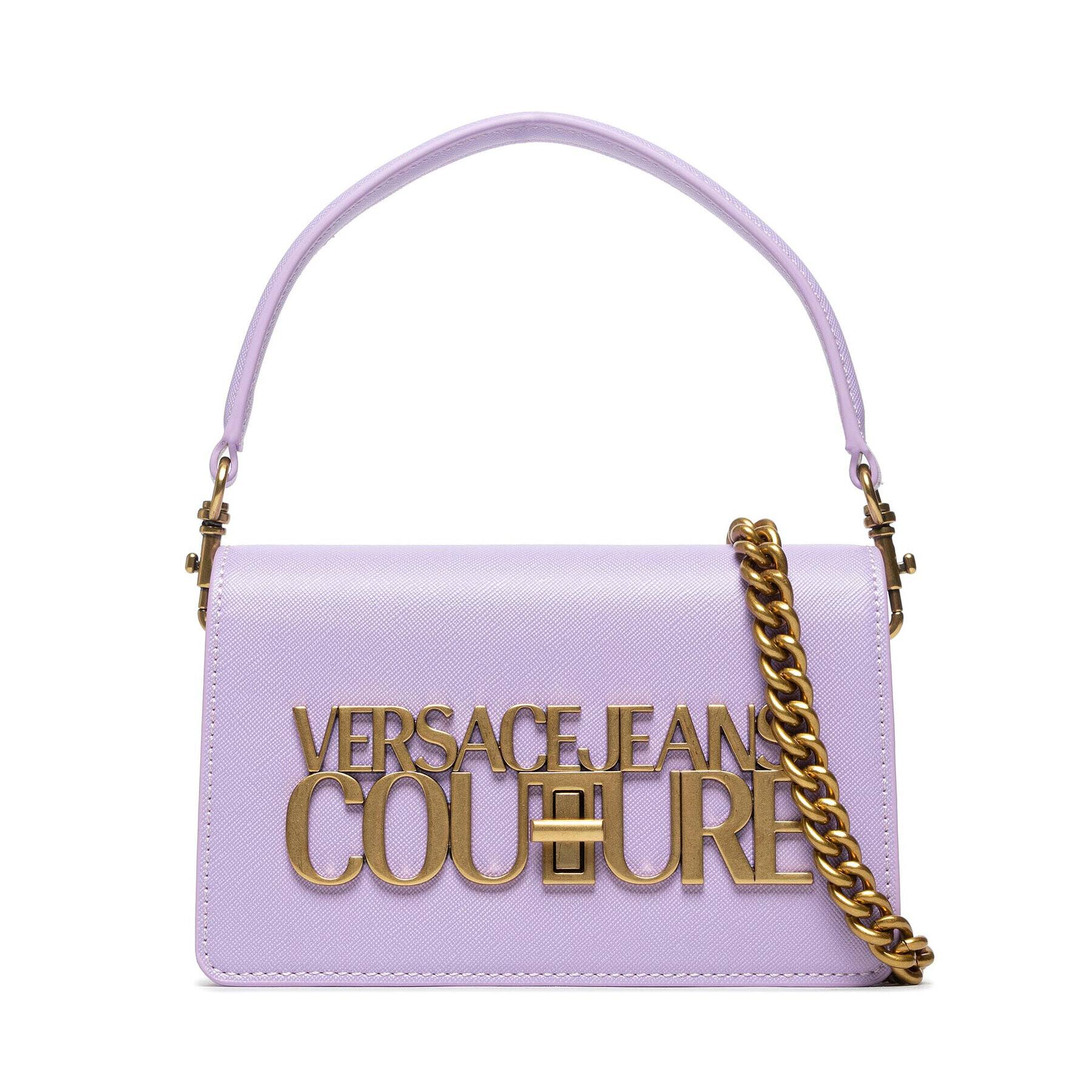 Versace Jeans Couture Дамска чанта 72VA4BL3 Виолетов - Pepit.bg
