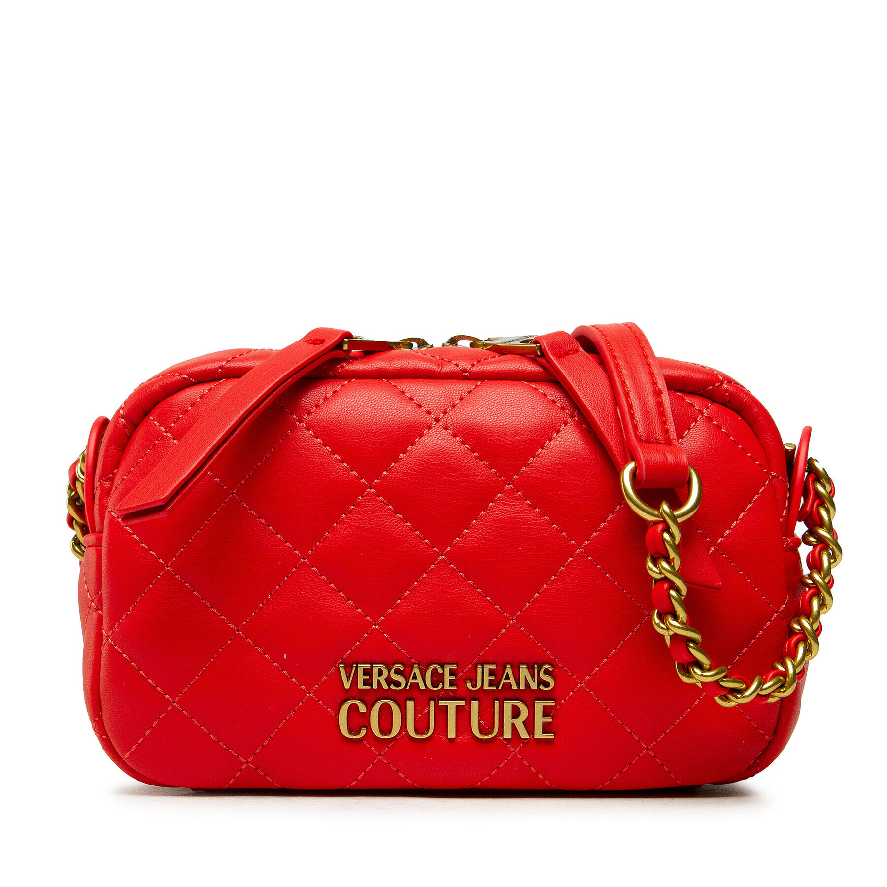 Versace Jeans Couture Дамска чанта 72VA4BQ4 Червен - Pepit.bg