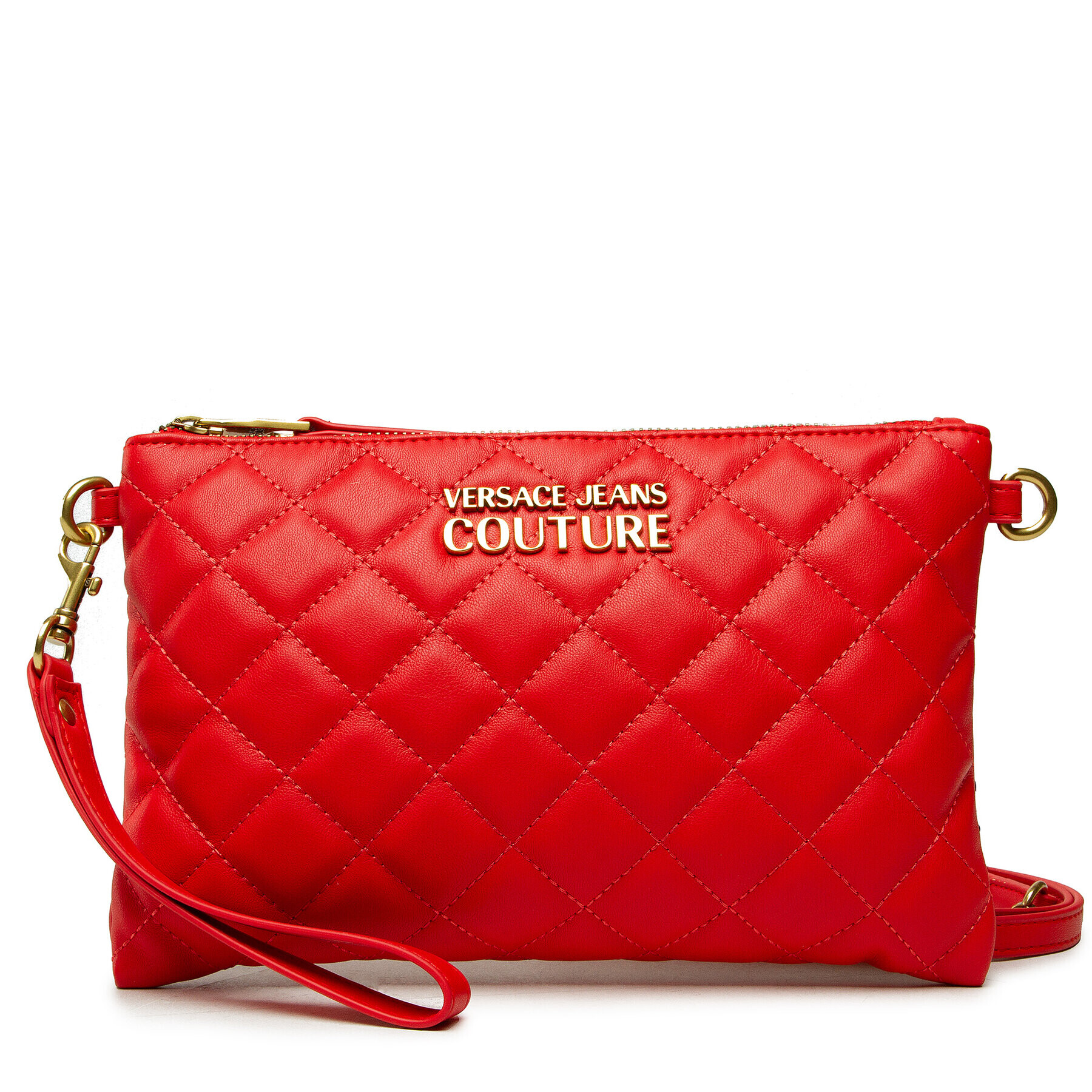 Versace Jeans Couture Дамска чанта 72VA4BQX Червен - Pepit.bg