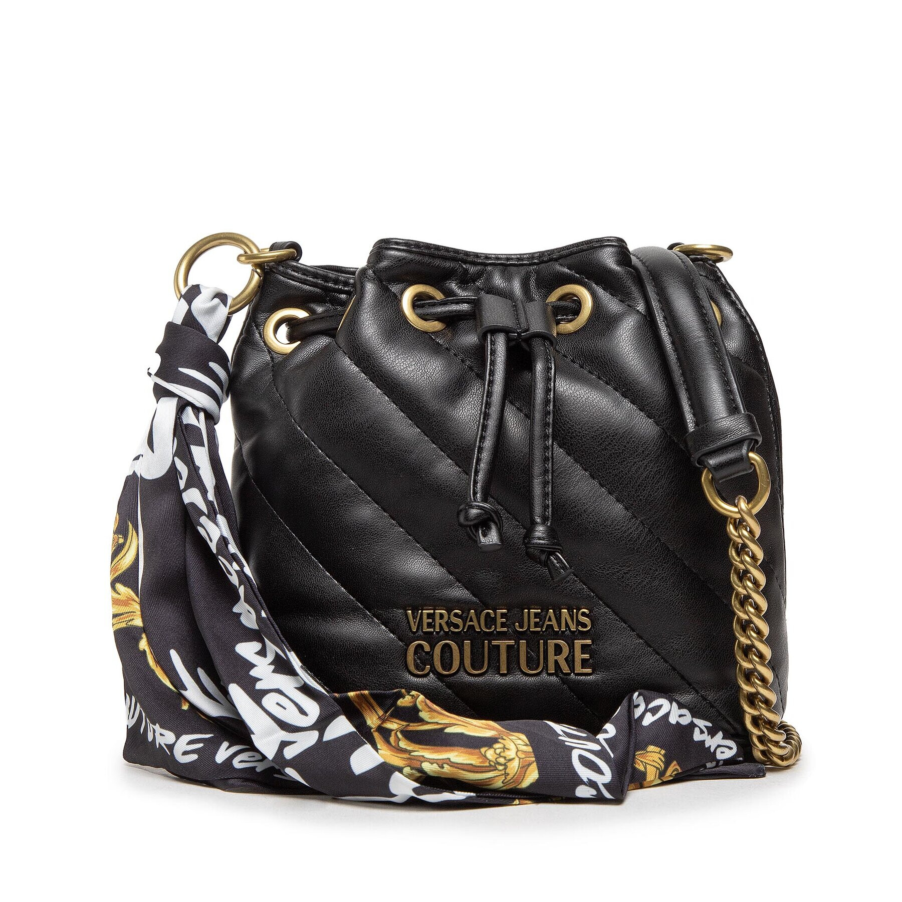 Versace Jeans Couture Дамска чанта 73VA4BA6 Черен - Pepit.bg