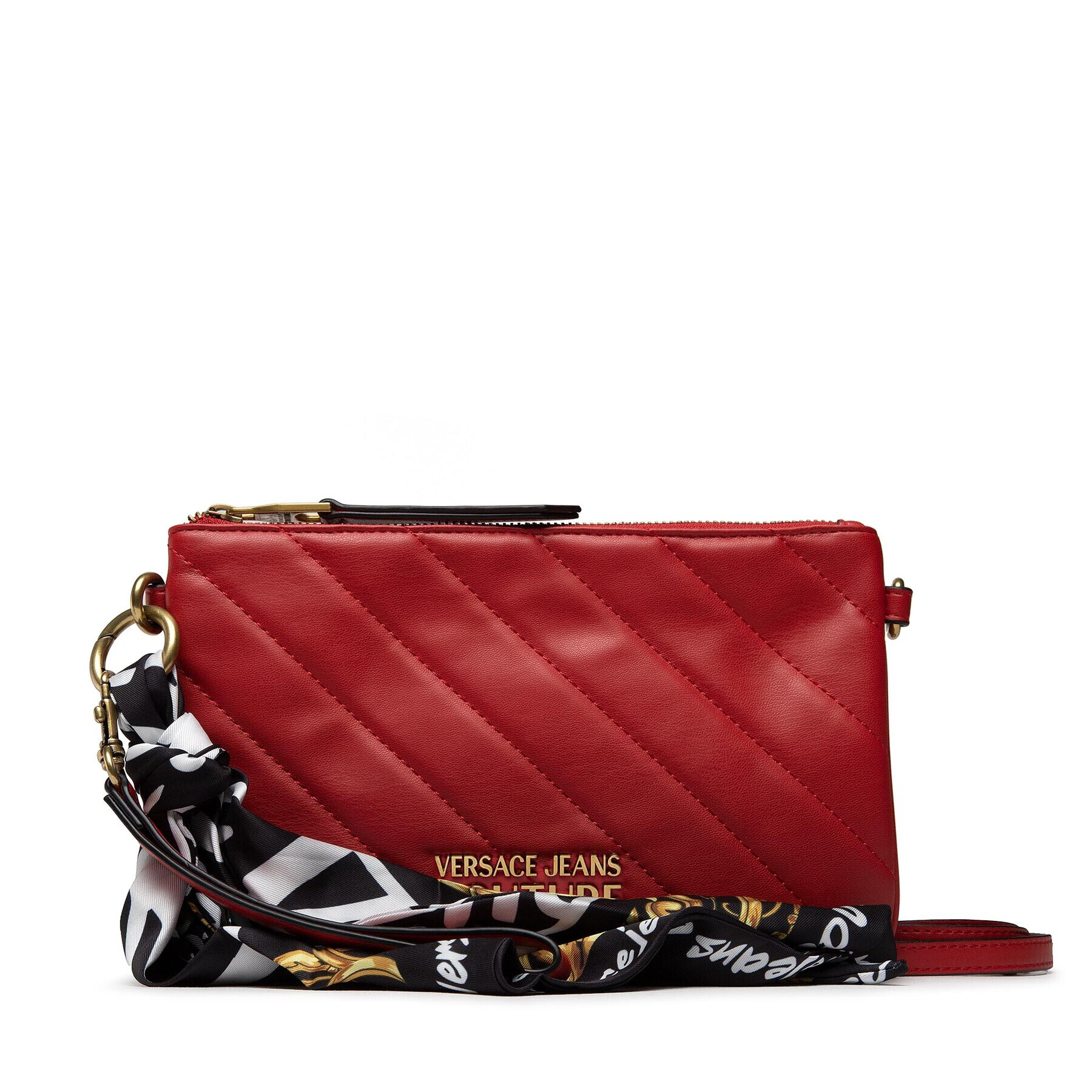 Versace Jeans Couture Дамска чанта 73VA4BAX Червен - Pepit.bg
