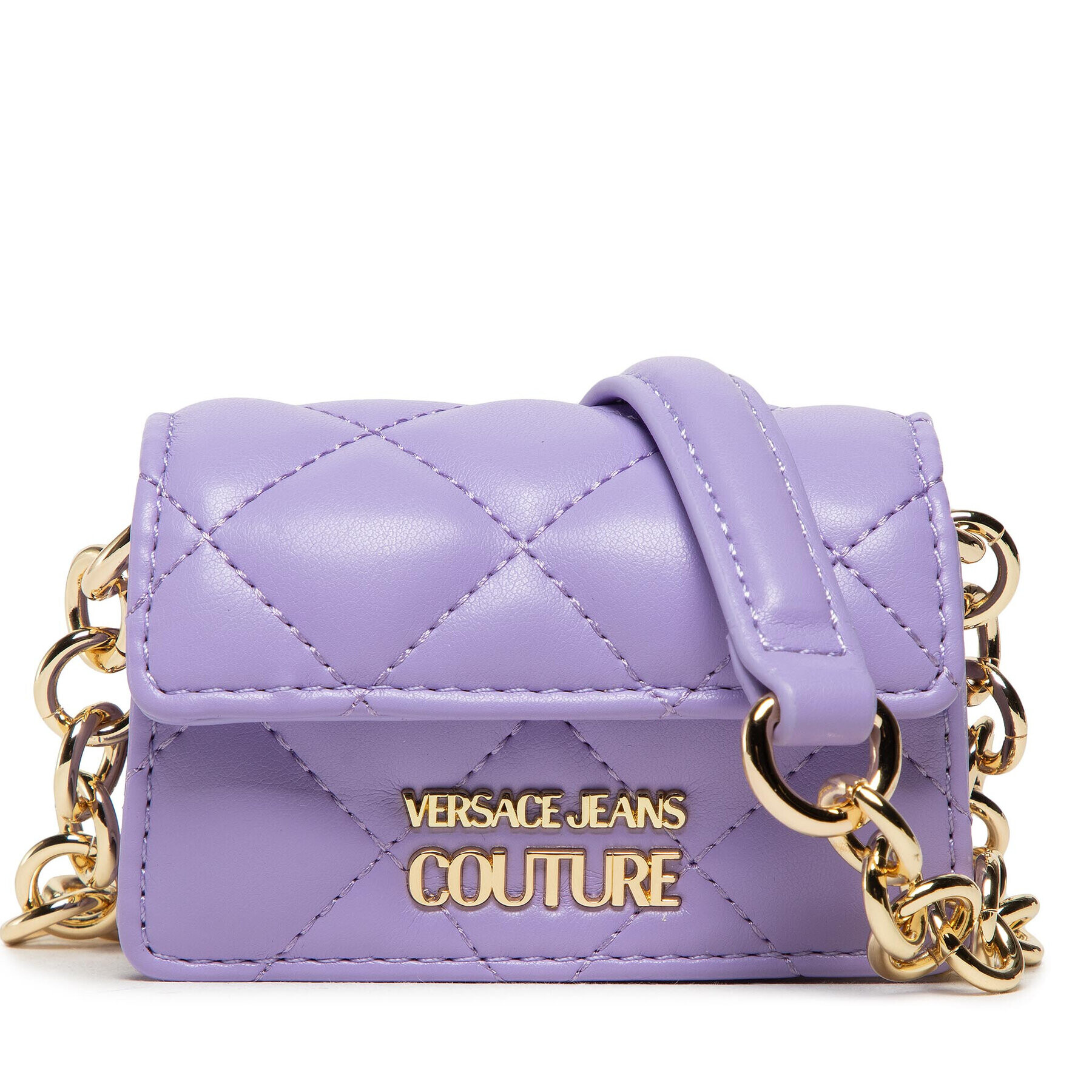 Versace Jeans Couture Дамска чанта 73VA4BC5 Виолетов - Pepit.bg