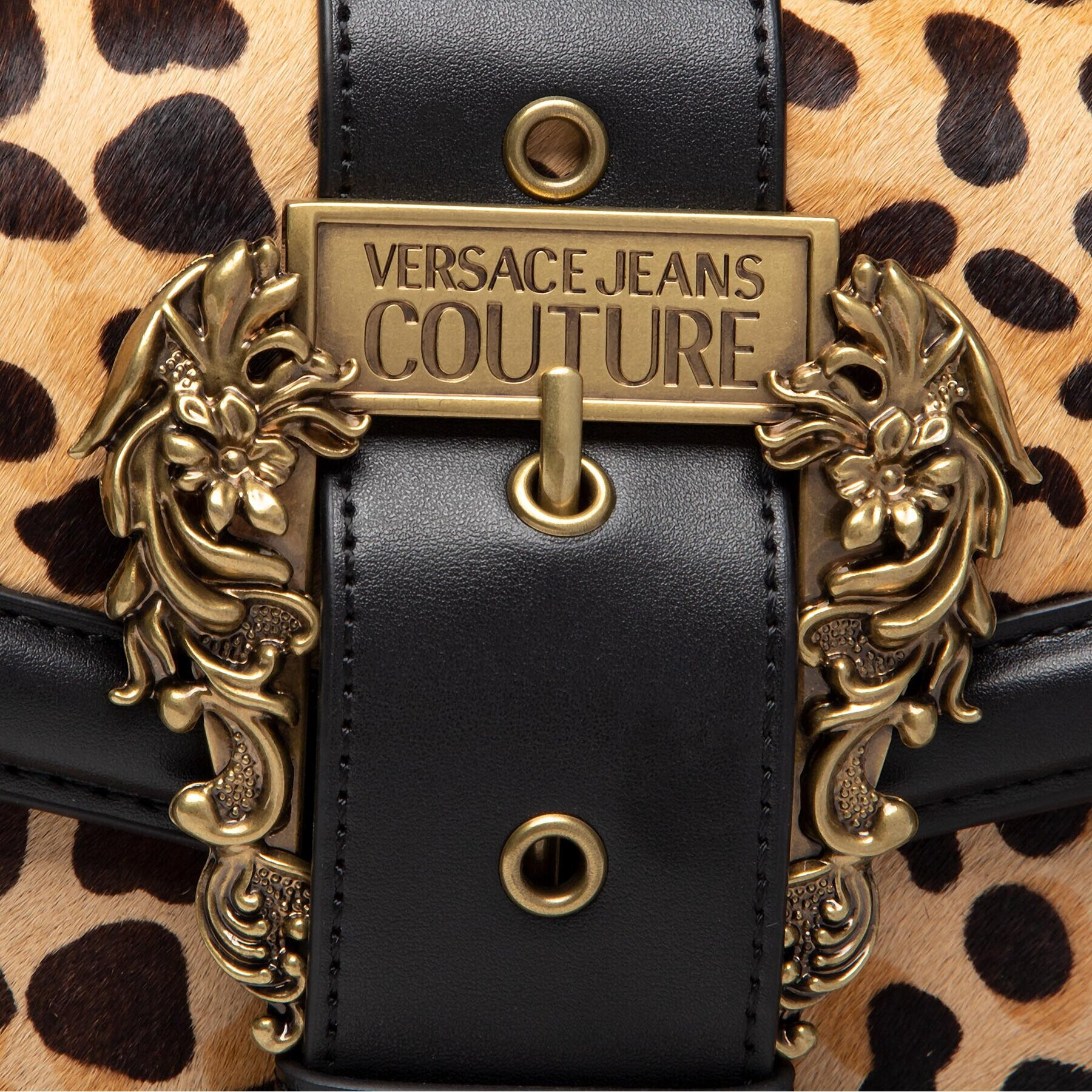 Versace Jeans Couture Дамска чанта 73VA4BF1 Кафяв - Pepit.bg