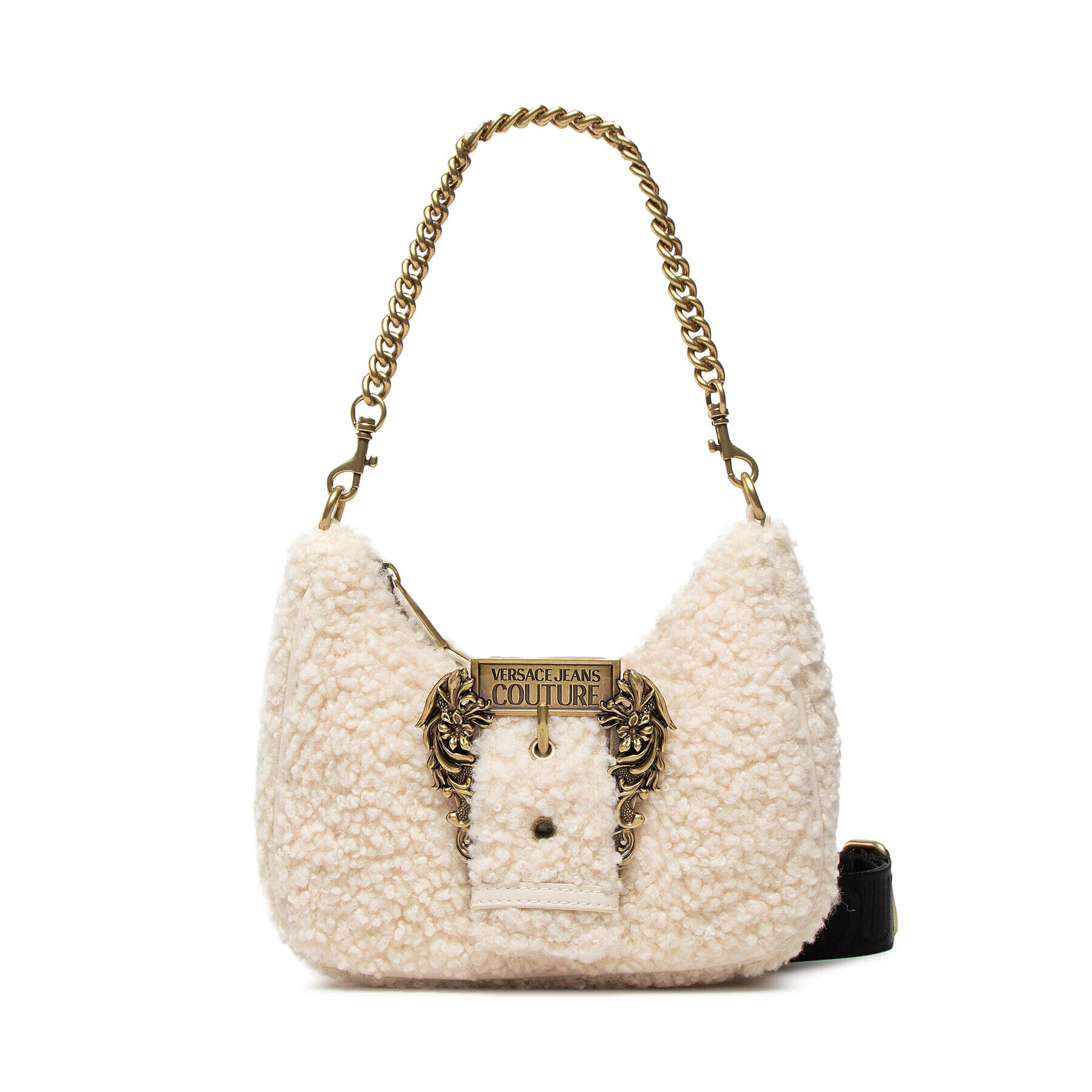Versace Jeans Couture Дамска чанта 73VA4BFG Бежов - Pepit.bg