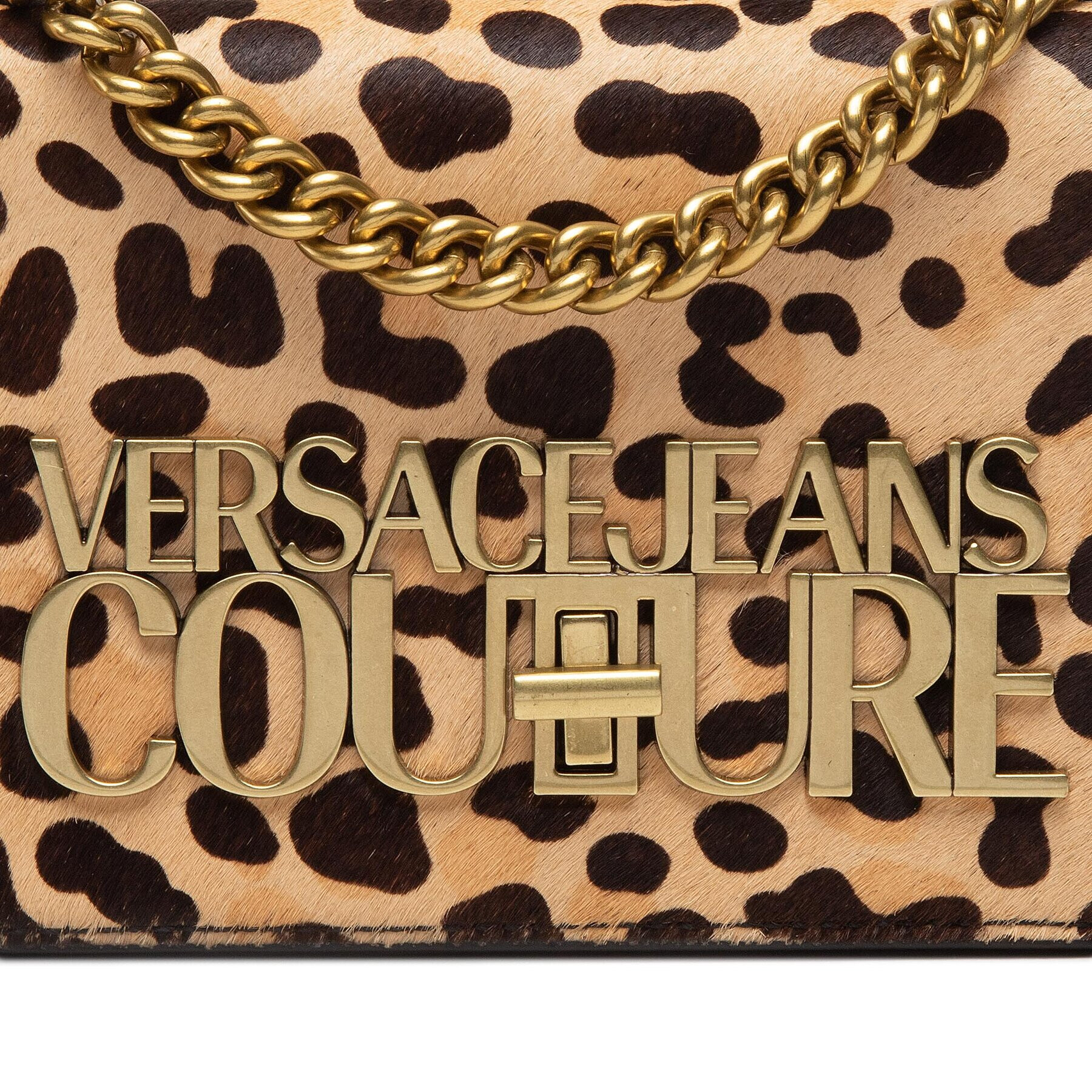 Versace Jeans Couture Дамска чанта 73VA4BL1 Кафяв - Pepit.bg