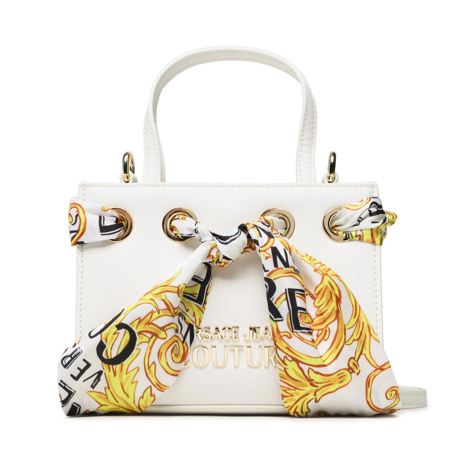 Versace Jeans Couture Дамска чанта 74VA4BAA Бял - Pepit.bg