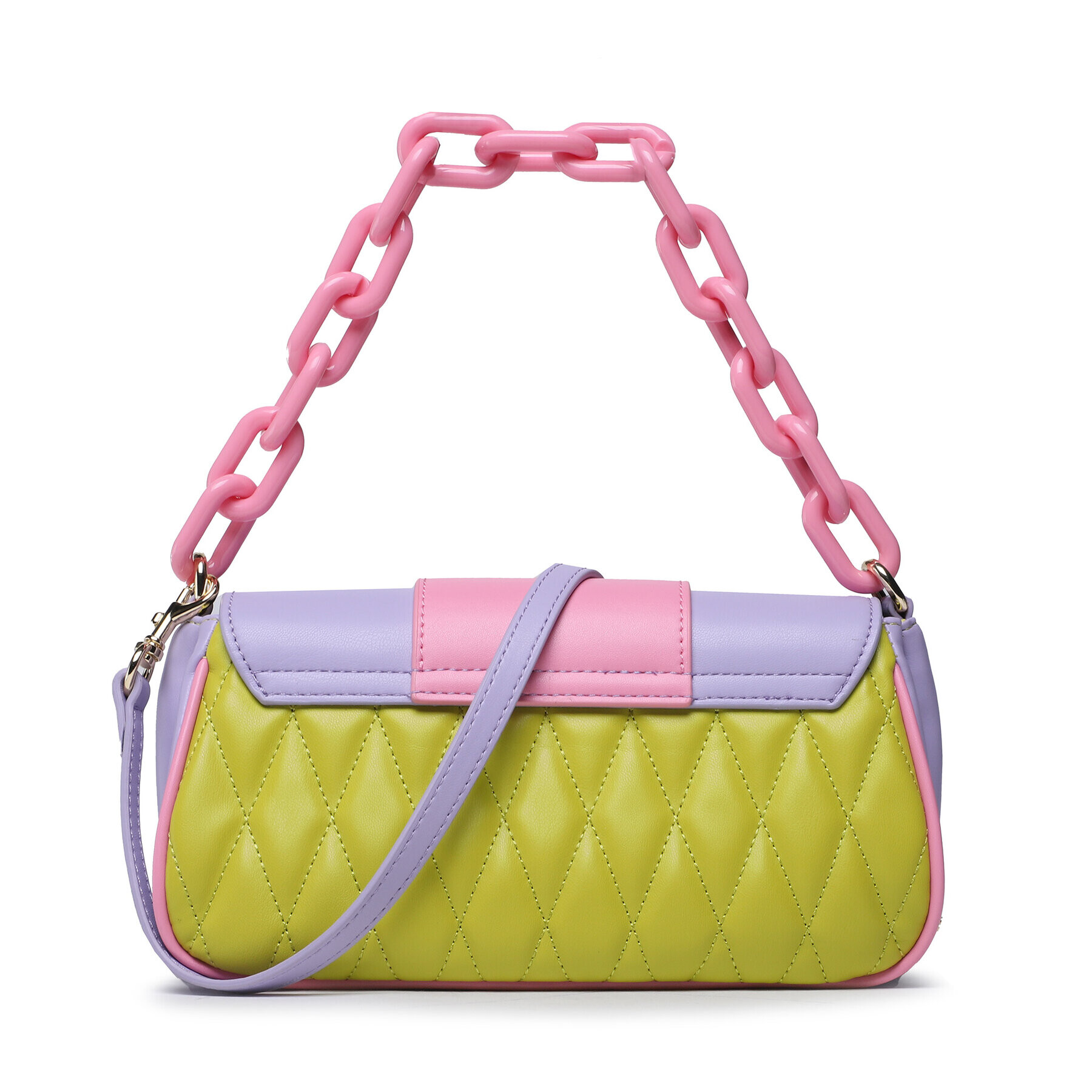 Versace Jeans Couture Дамска чанта 74VA4BB1 Жълт - Pepit.bg