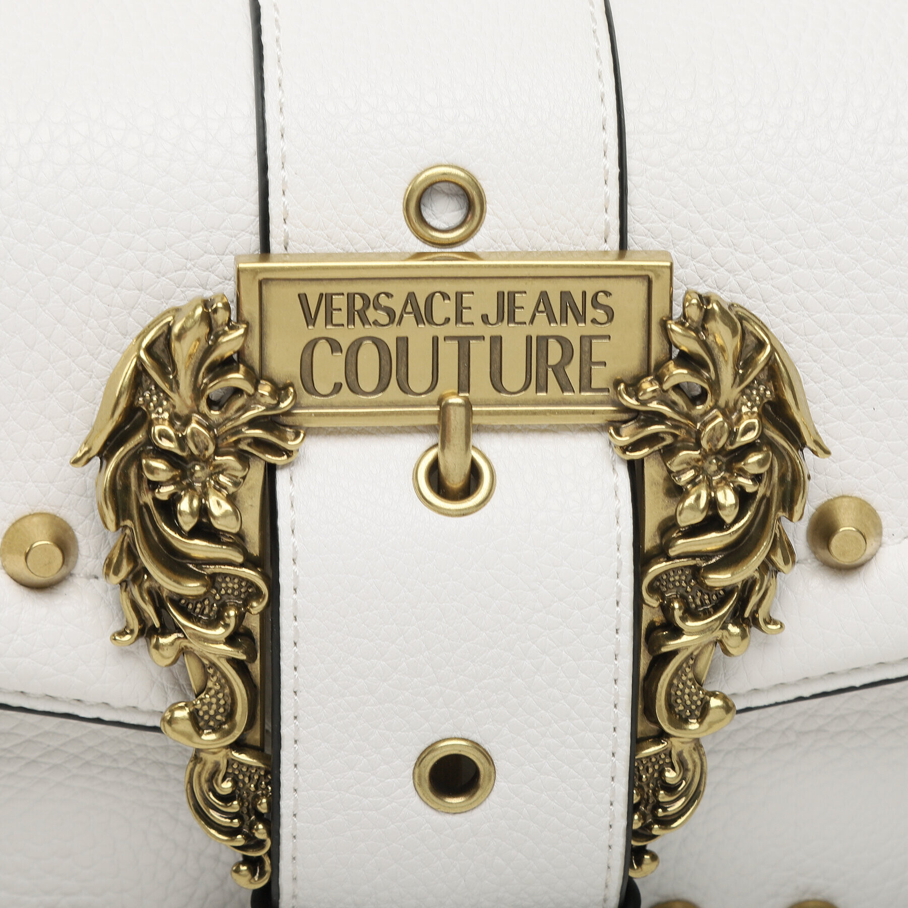 Versace Jeans Couture Дамска чанта 74VA4BF1 Бял - Pepit.bg