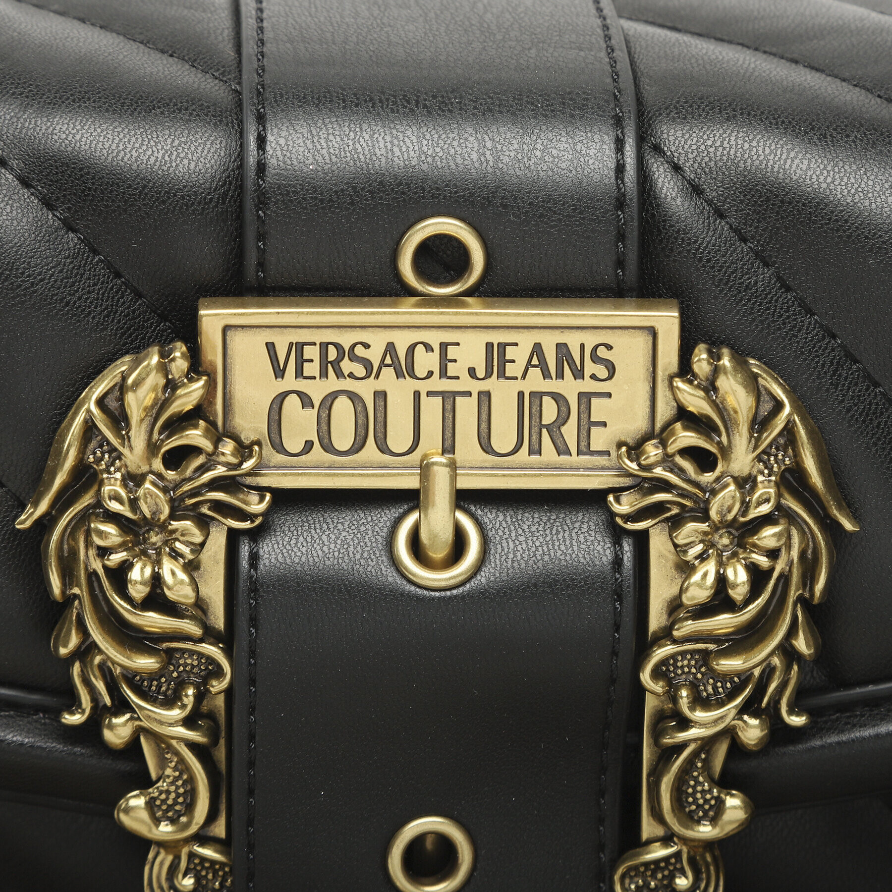 Versace Jeans Couture Дамска чанта 74VA4BF1 Черен - Pepit.bg