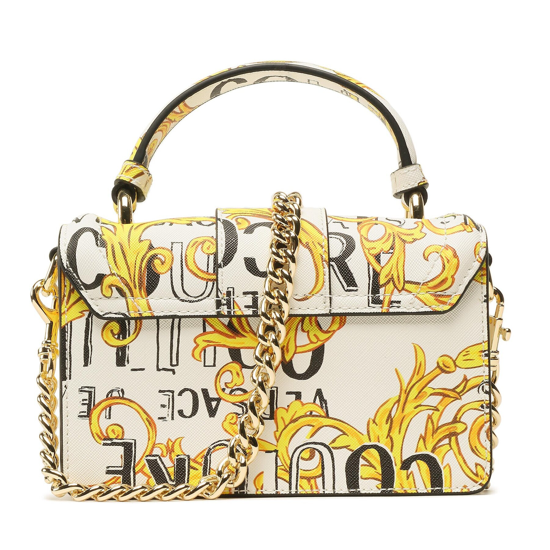 Versace Jeans Couture Дамска чанта 74VA4BF6 Бял - Pepit.bg