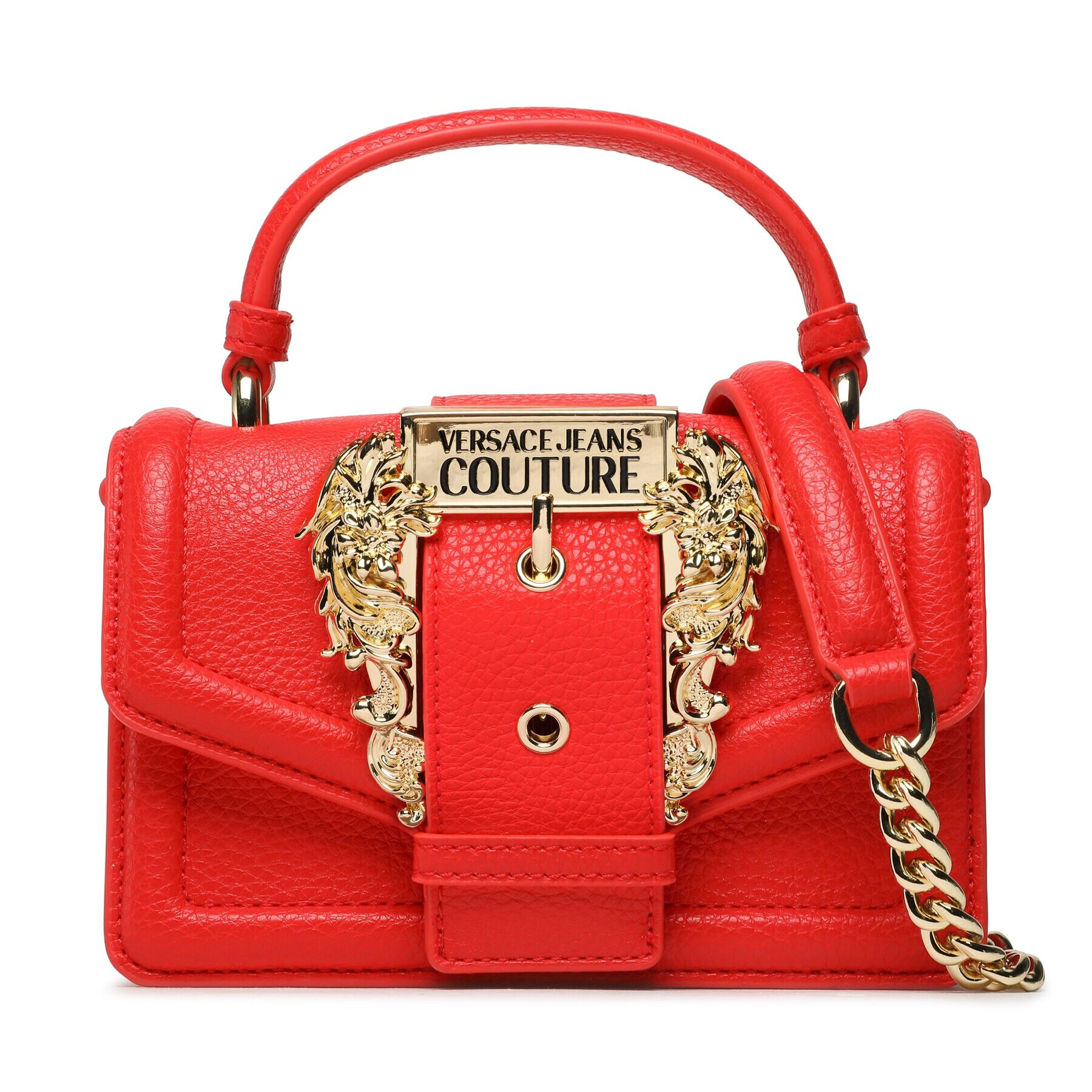 Versace Jeans Couture Дамска чанта 74VA4BF6 Червен - Pepit.bg