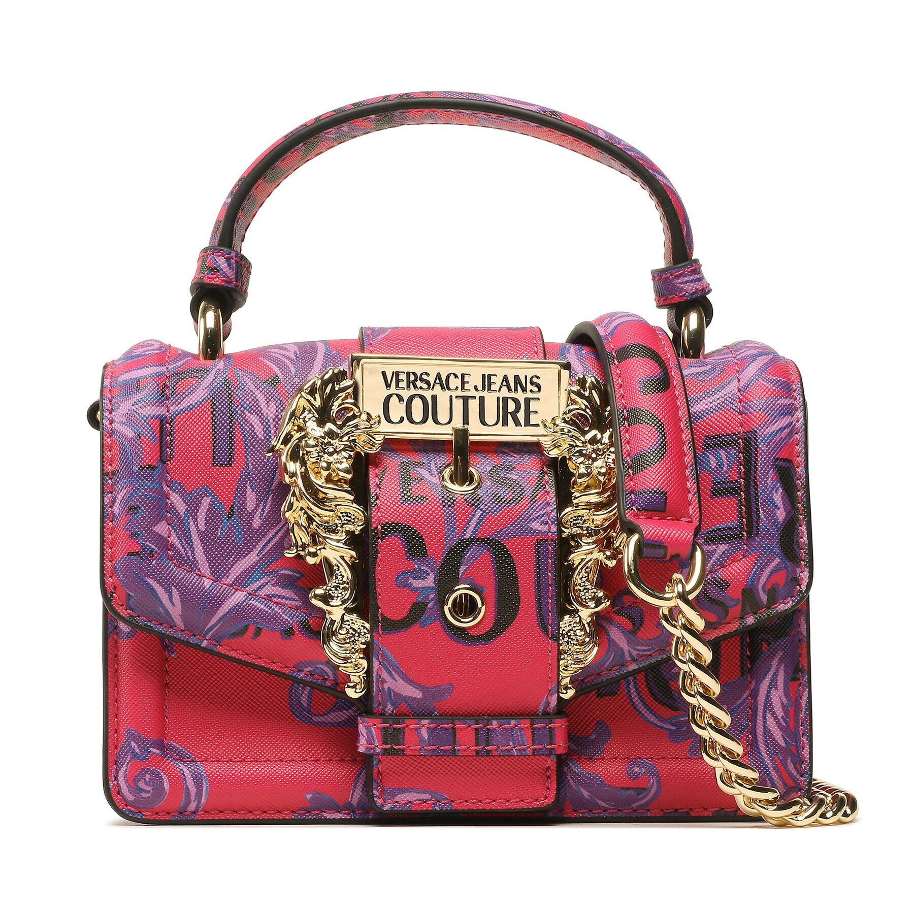 Versace Jeans Couture Дамска чанта 74VA4BF6 Розов - Pepit.bg
