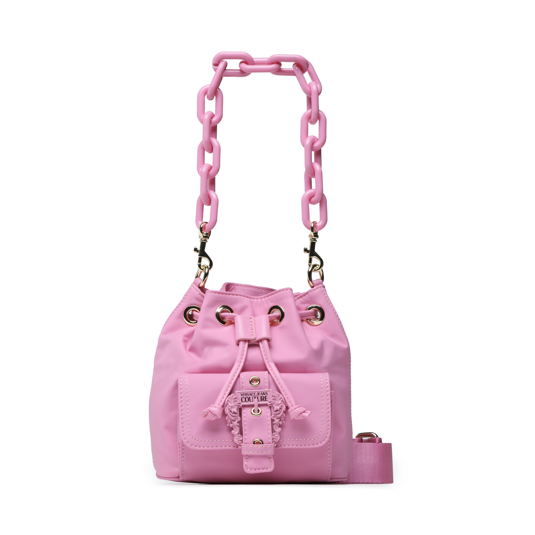 Versace Jeans Couture Дамска чанта 74VA4BFF Розов - Pepit.bg