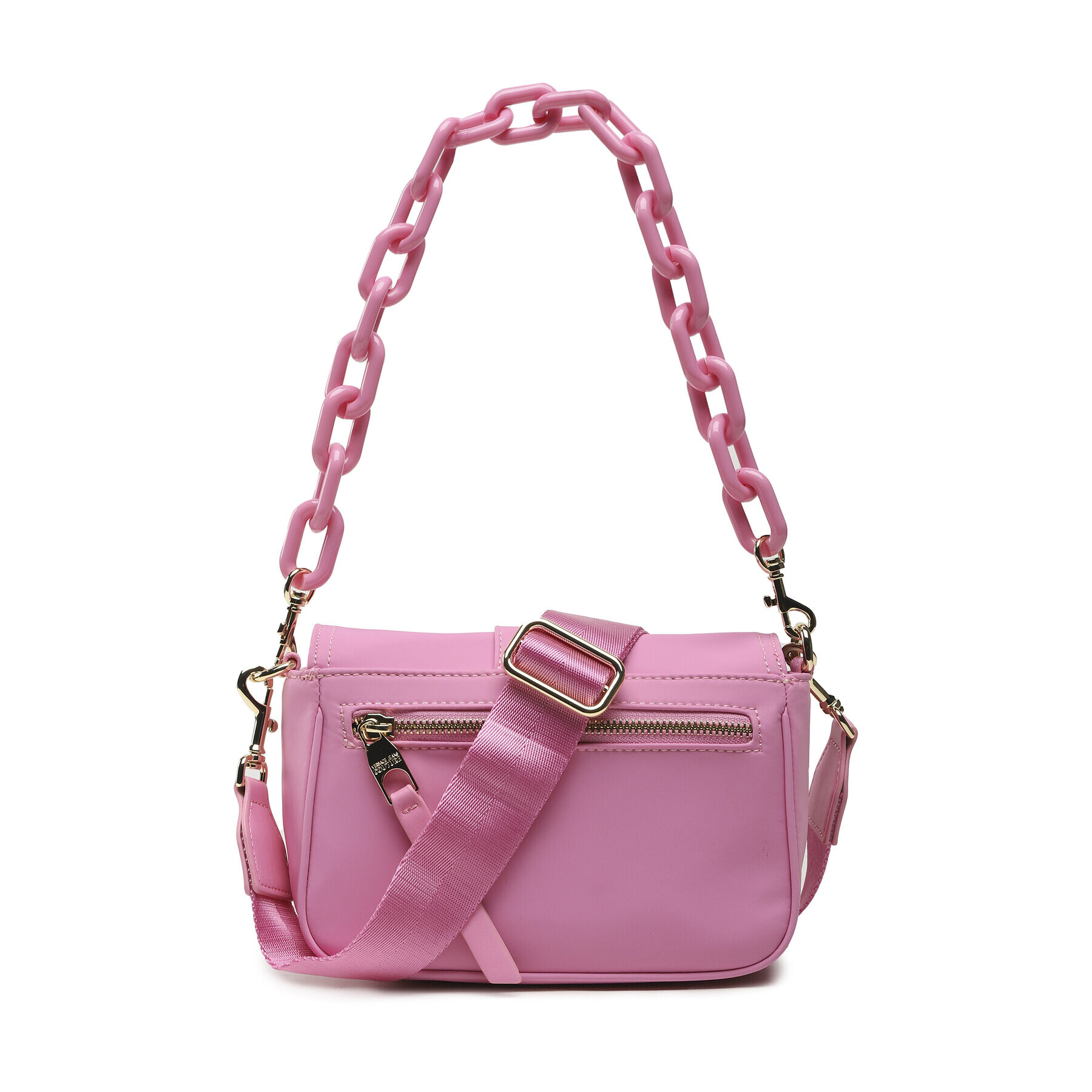 Versace Jeans Couture Дамска чанта 74VA4BFH Розов - Pepit.bg