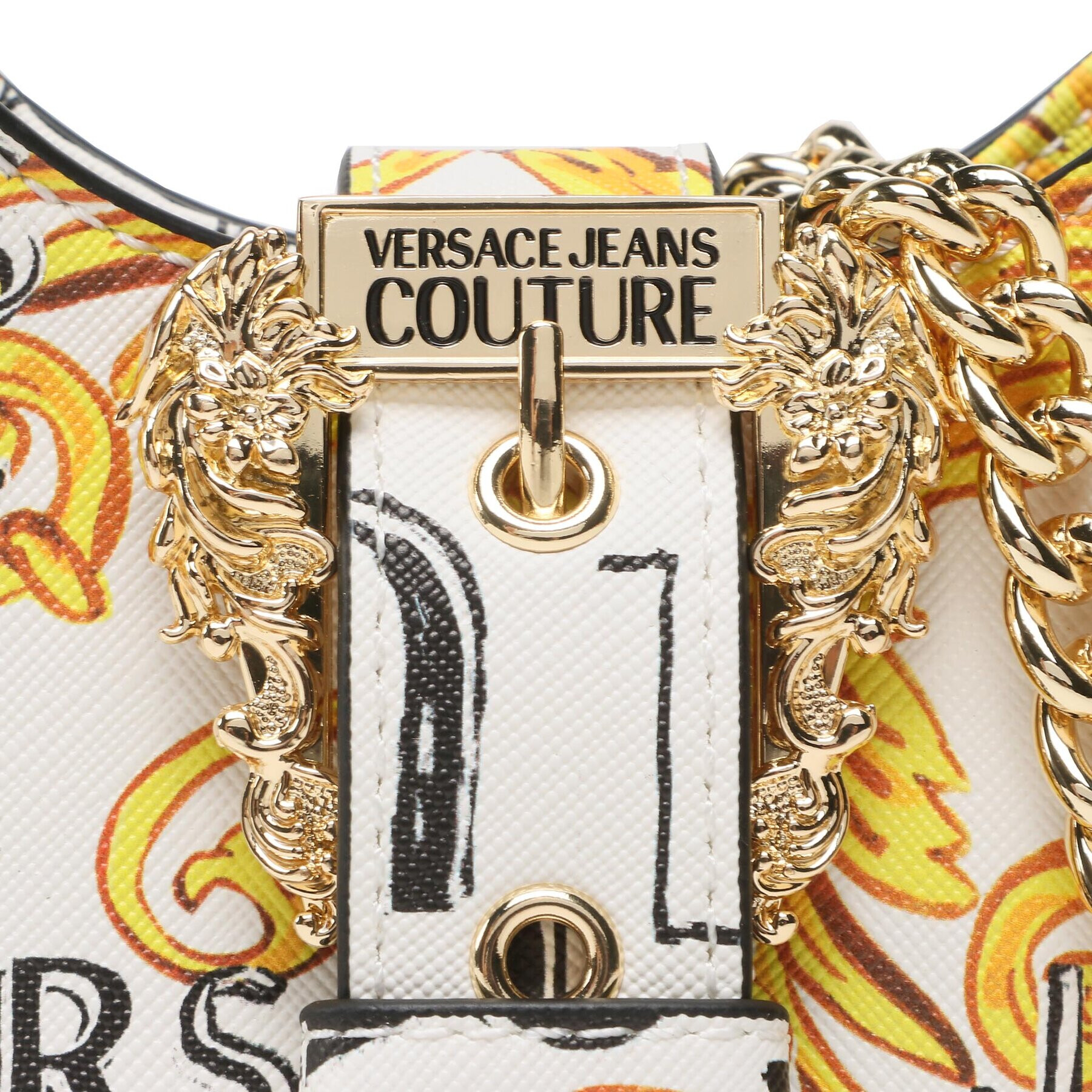Versace Jeans Couture Дамска чанта 74VA4BFV Бял - Pepit.bg