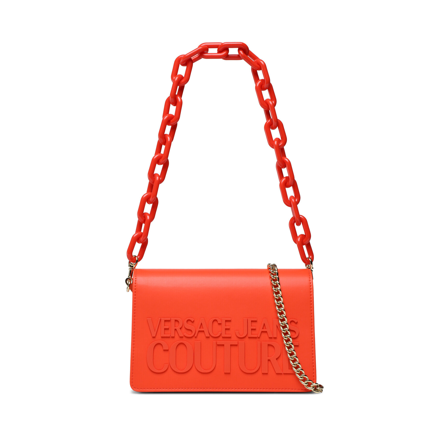 Versace Jeans Couture Дамска чанта 74VA4BH1 Червен - Pepit.bg