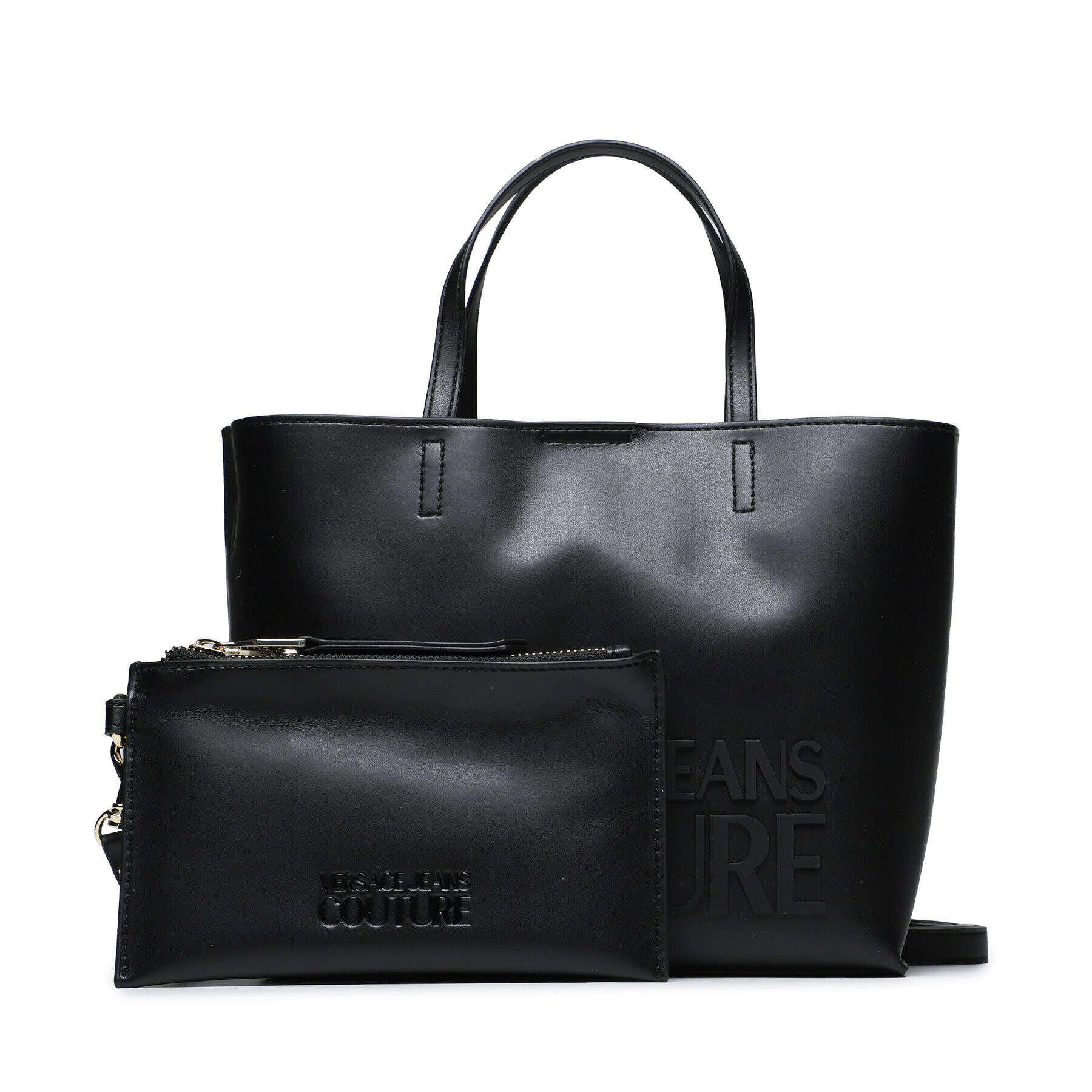 Versace Jeans Couture Дамска чанта 74VA4BH6 Черен - Pepit.bg