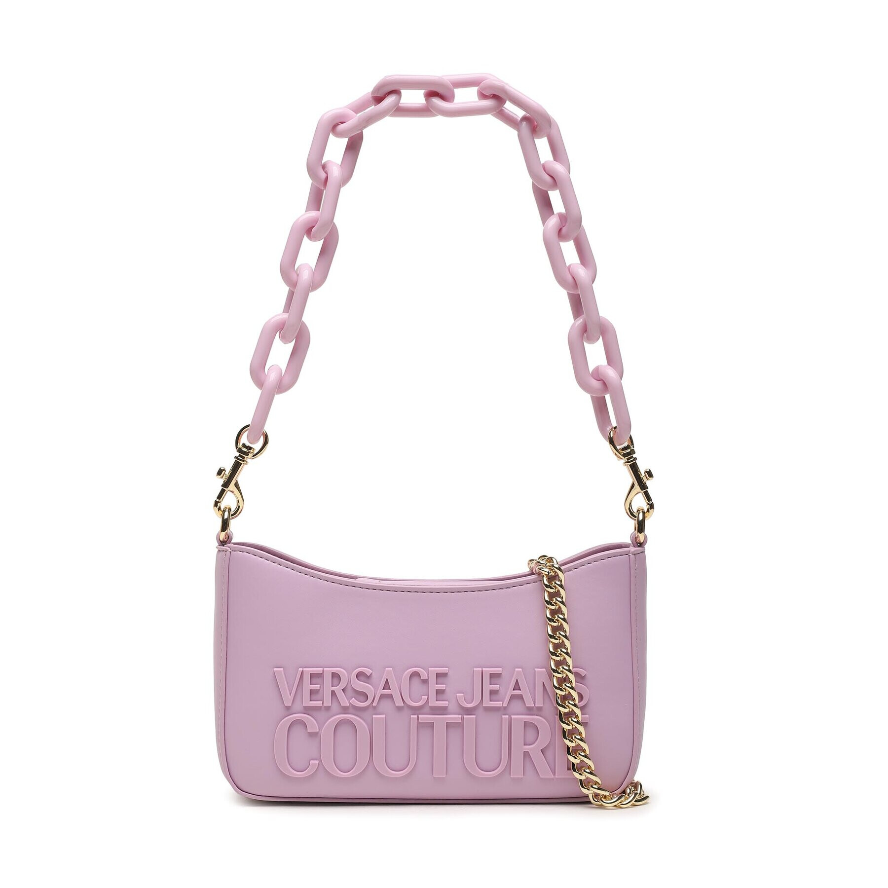 Versace Jeans Couture Дамска чанта 74VA4BH8 Виолетов - Pepit.bg