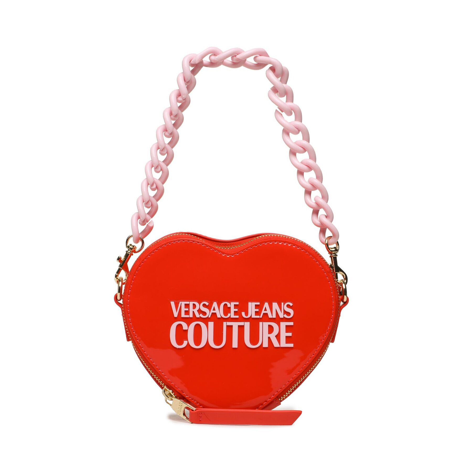 Versace Jeans Couture Дамска чанта 74VA4BL6 Червен - Pepit.bg