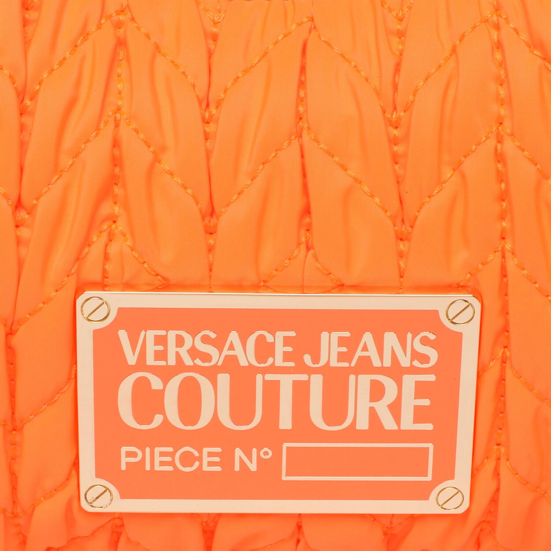 Versace Jeans Couture Дамска чанта 74VA4BO1 ZS584 Оранжев - Pepit.bg