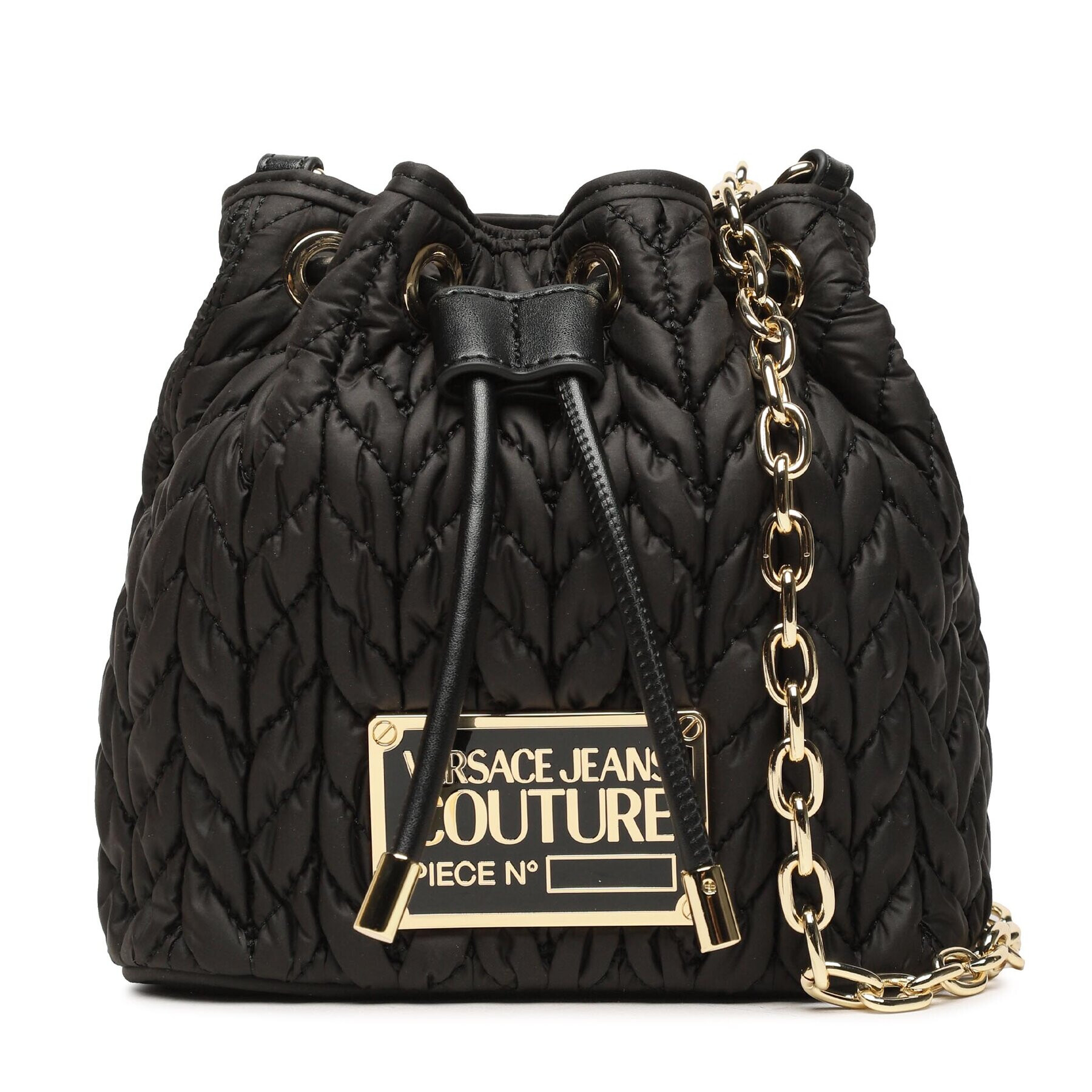 Versace Jeans Couture Дамска чанта 74VA4BO4 Черен - Pepit.bg