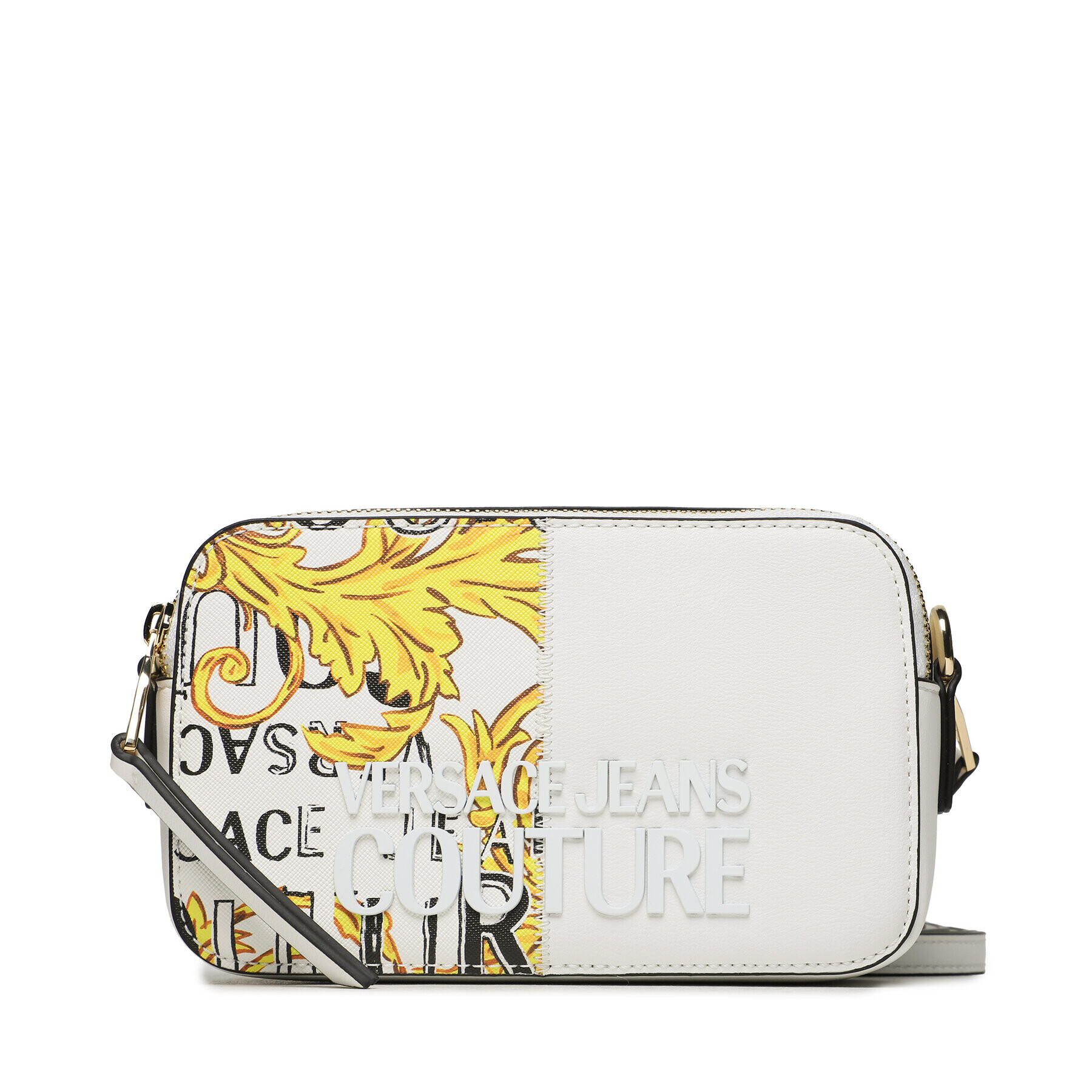 Versace Jeans Couture Дамска чанта 74VA4BP3 Бял - Pepit.bg