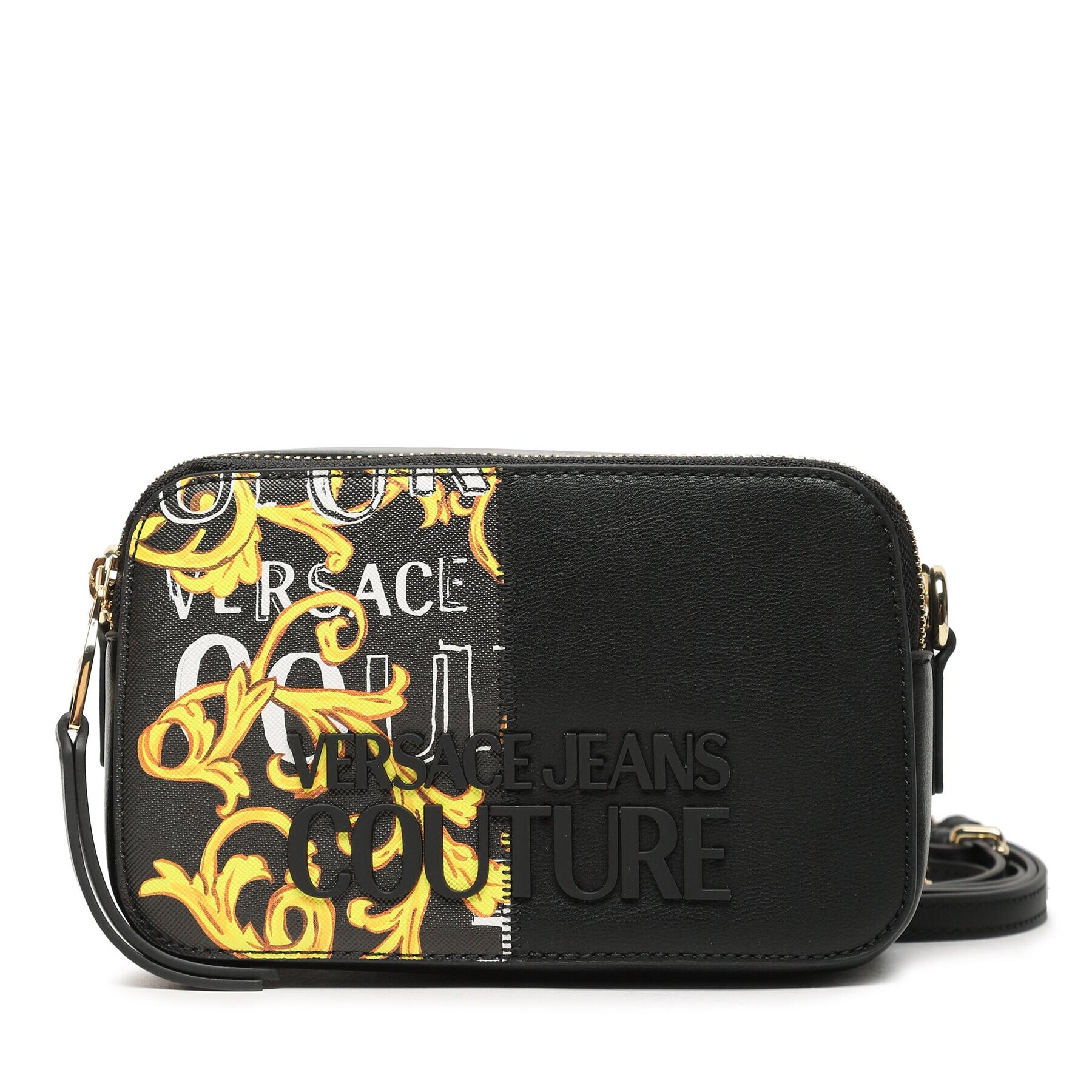 Versace Jeans Couture Дамска чанта 74VA4BP3 Черен - Pepit.bg