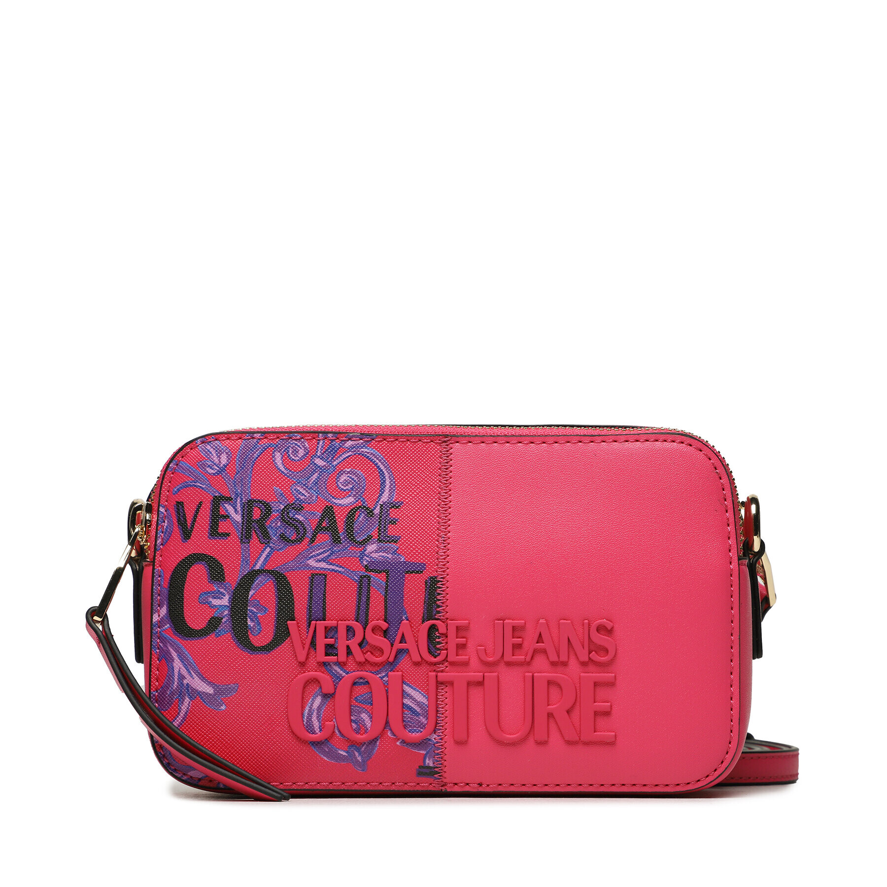 Versace Jeans Couture Дамска чанта 74VA4BP3 Розов - Pepit.bg