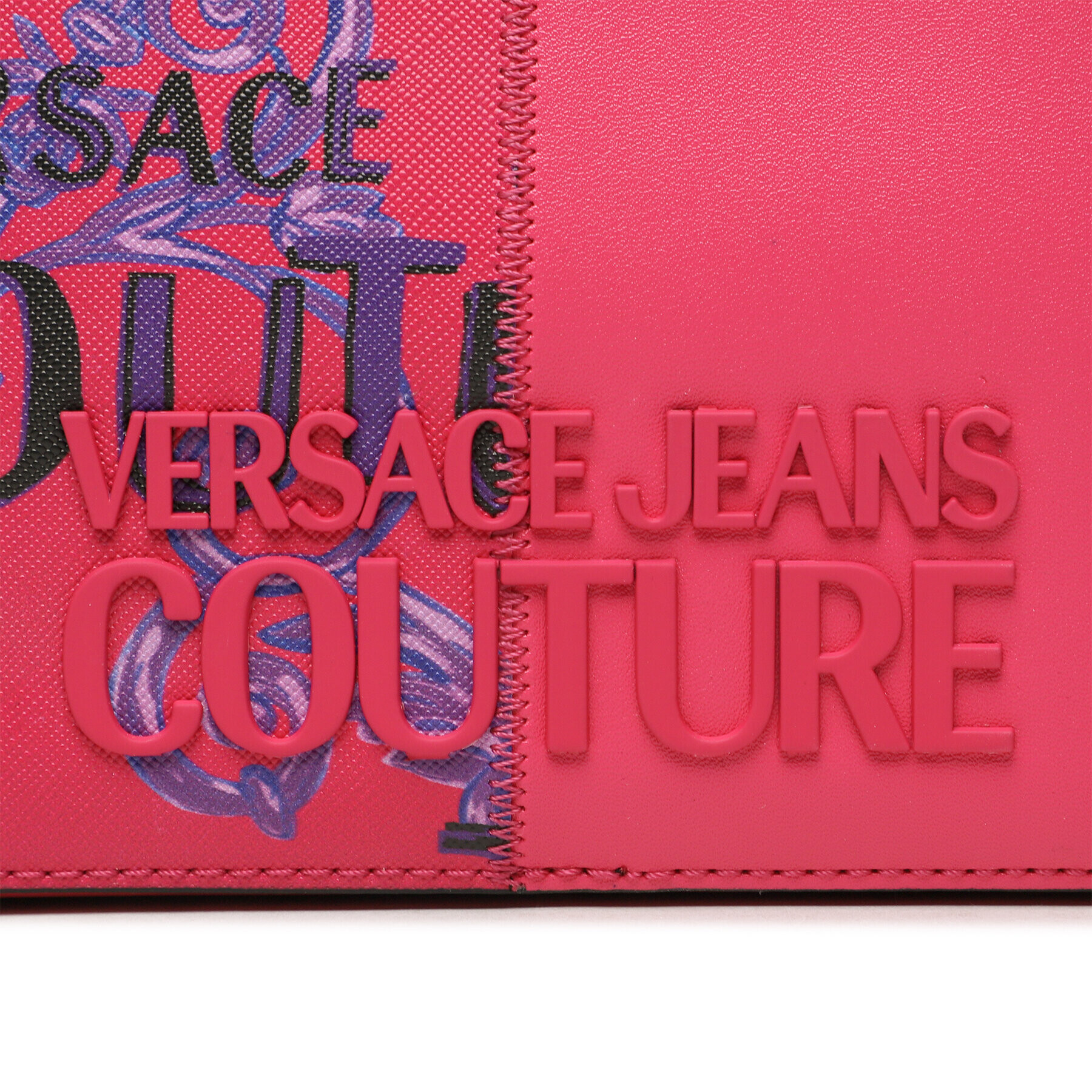 Versace Jeans Couture Дамска чанта 74VA4BP3 Розов - Pepit.bg