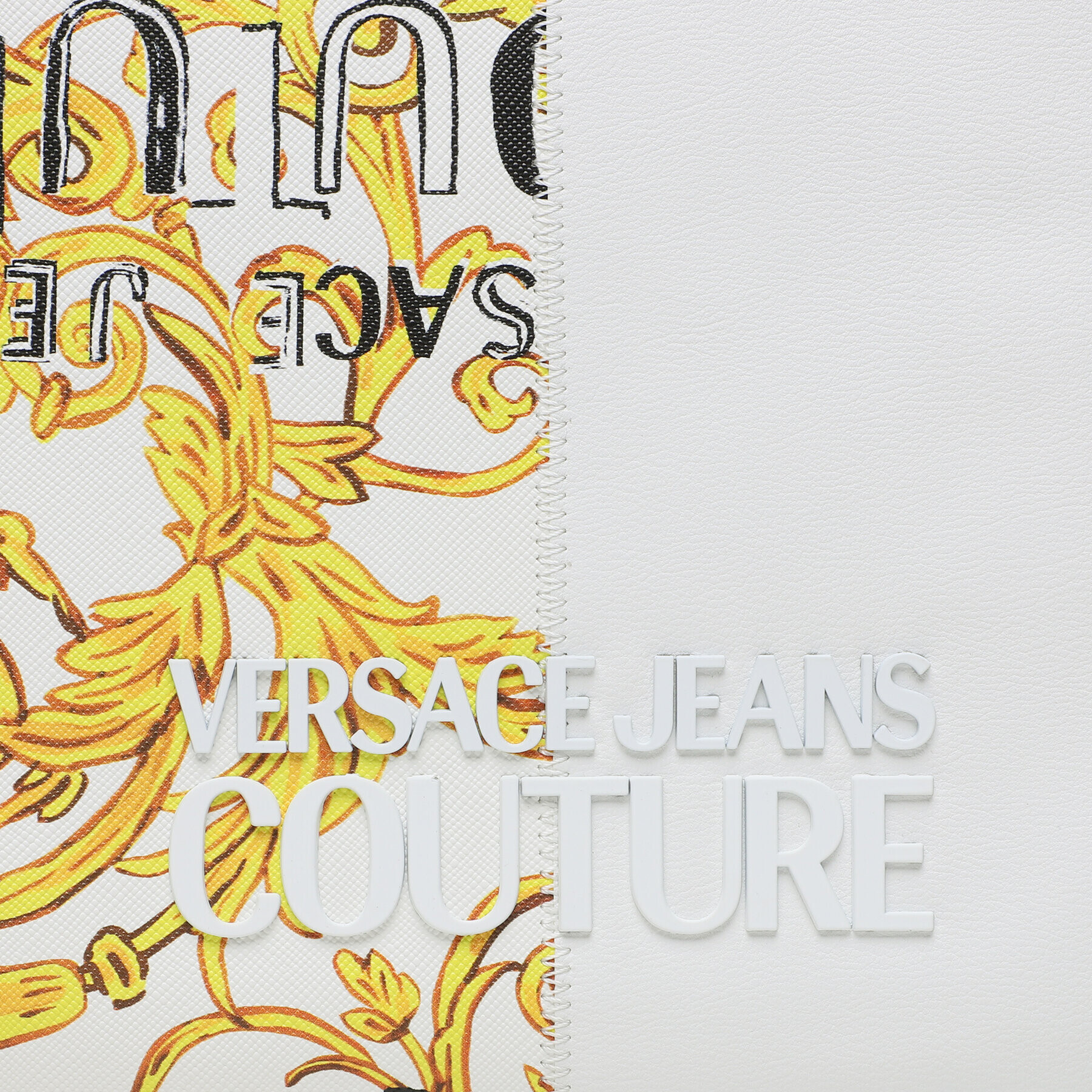Versace Jeans Couture Дамска чанта 74VA4BP6 Бял - Pepit.bg
