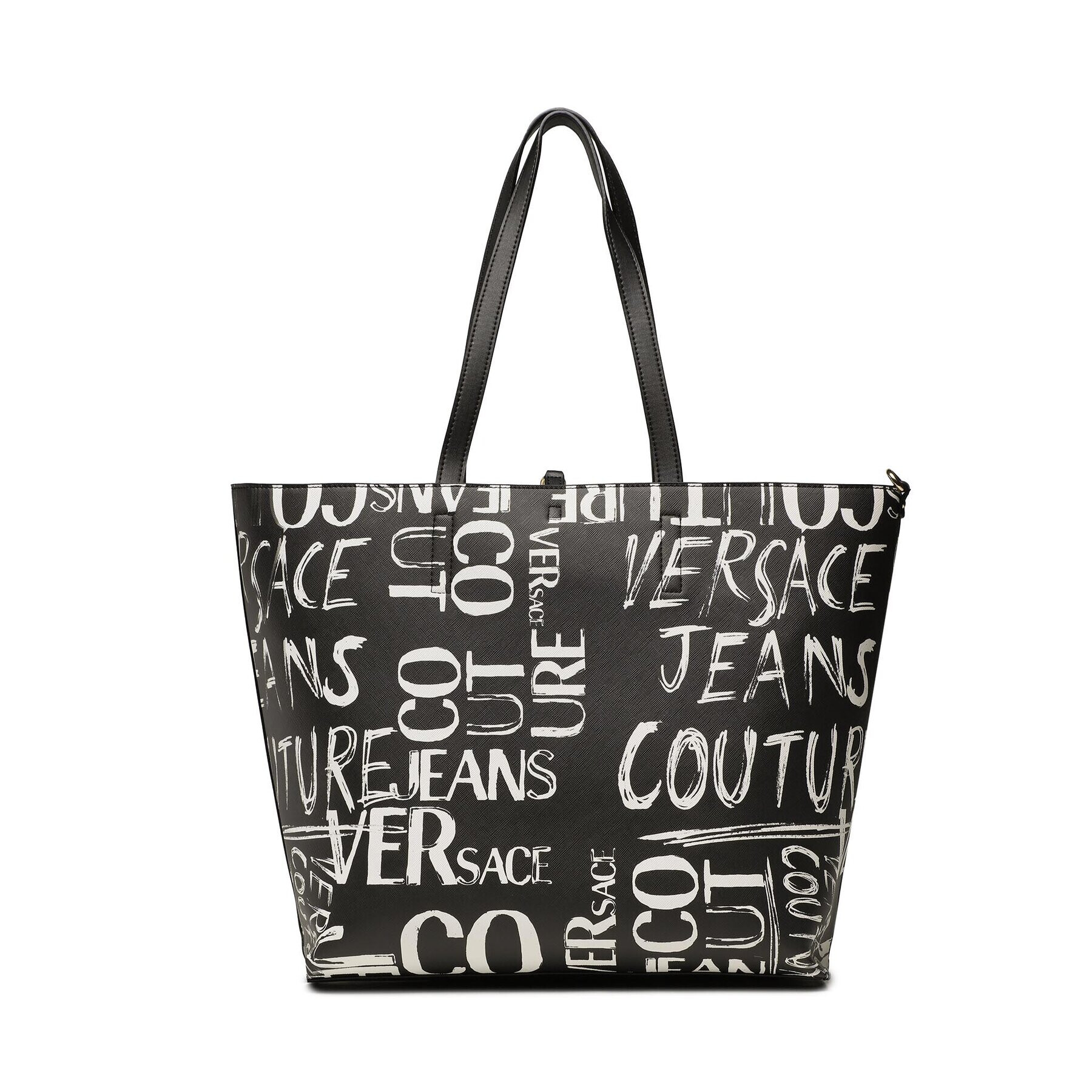 Versace Jeans Couture Дамска чанта 74VA4BZ1 Черен - Pepit.bg