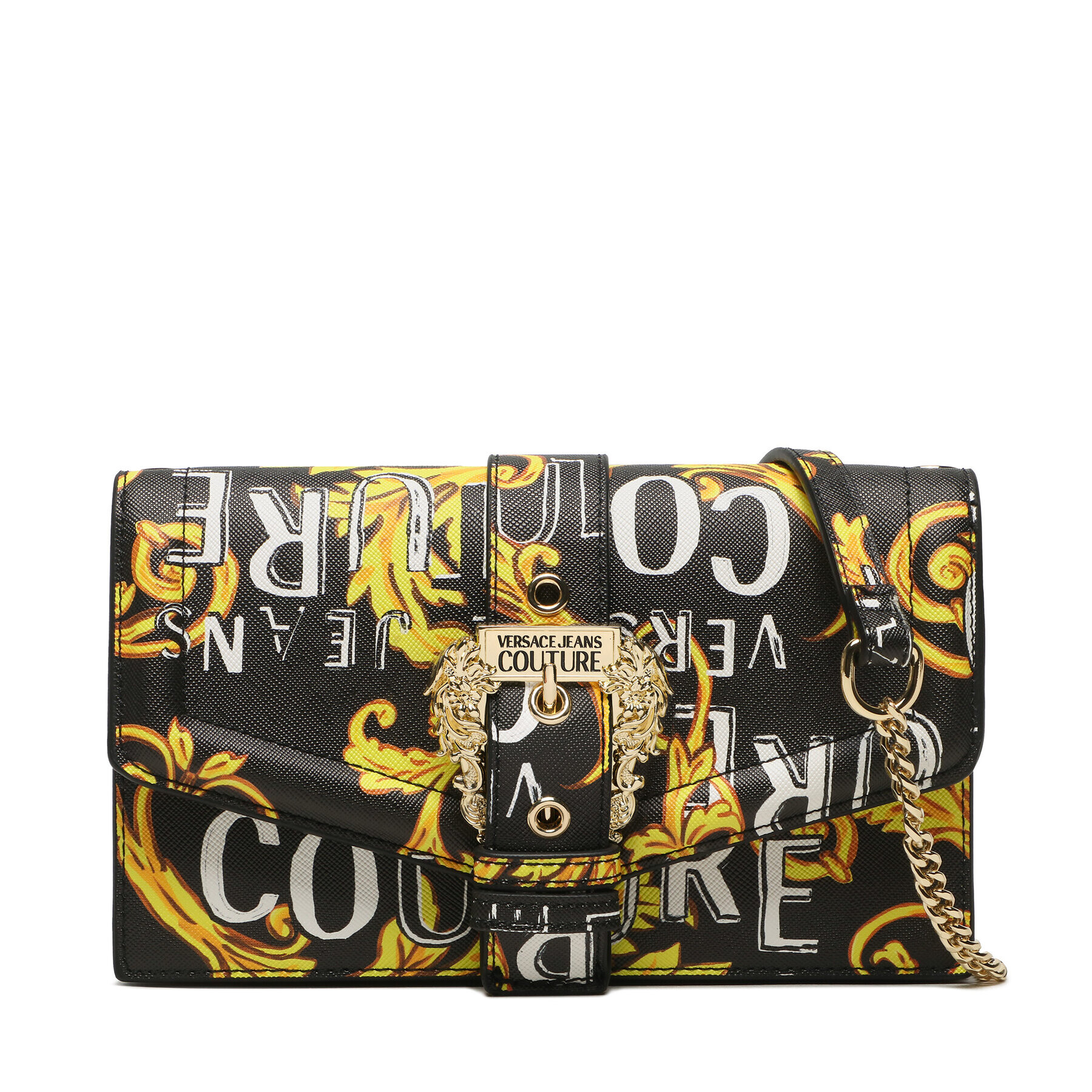 Versace Jeans Couture Дамска чанта 74VA5PF6 Черен - Pepit.bg