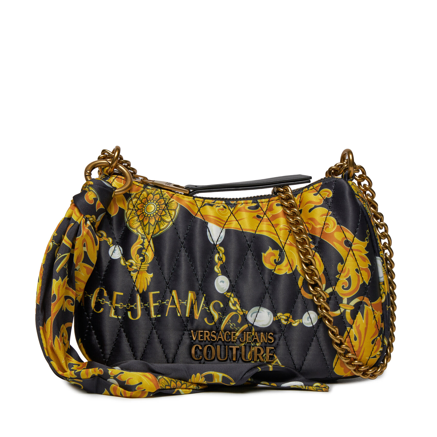 Versace Jeans Couture Дамска чанта 75VA4BA7 Черен - Pepit.bg