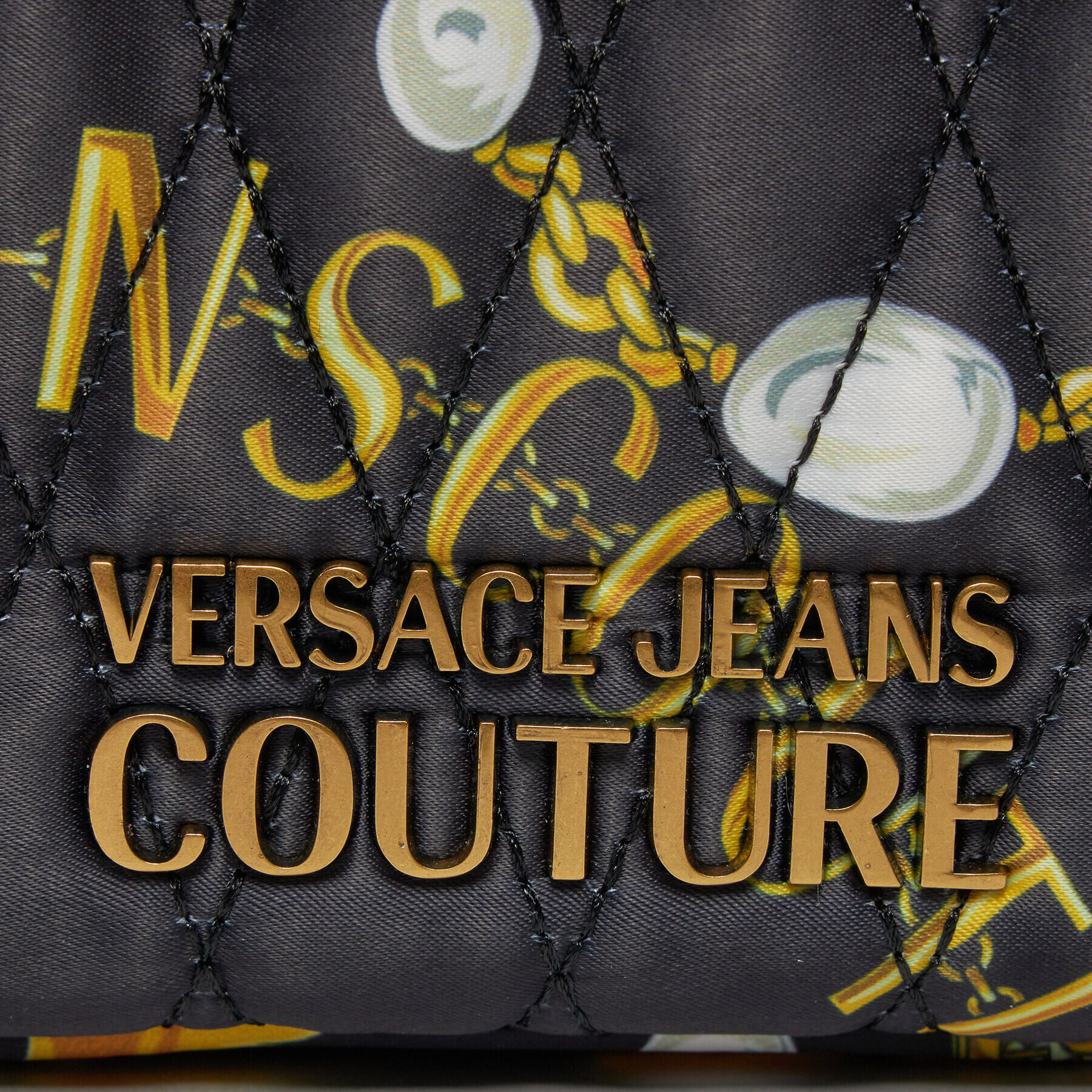 Versace Jeans Couture Дамска чанта 75VA4BA7 Черен - Pepit.bg