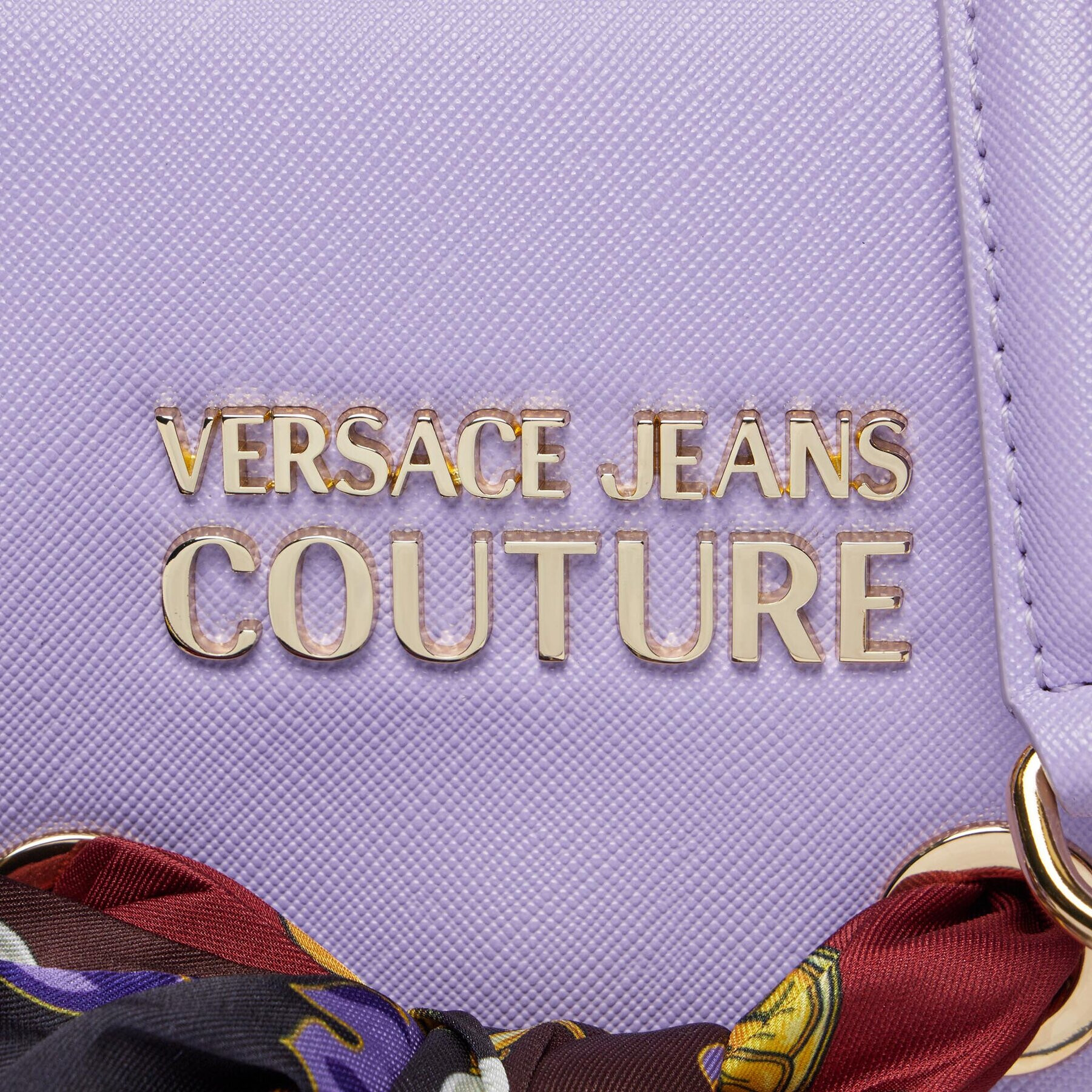 Versace Jeans Couture Дамска чанта 75VA4BAB Виолетов - Pepit.bg