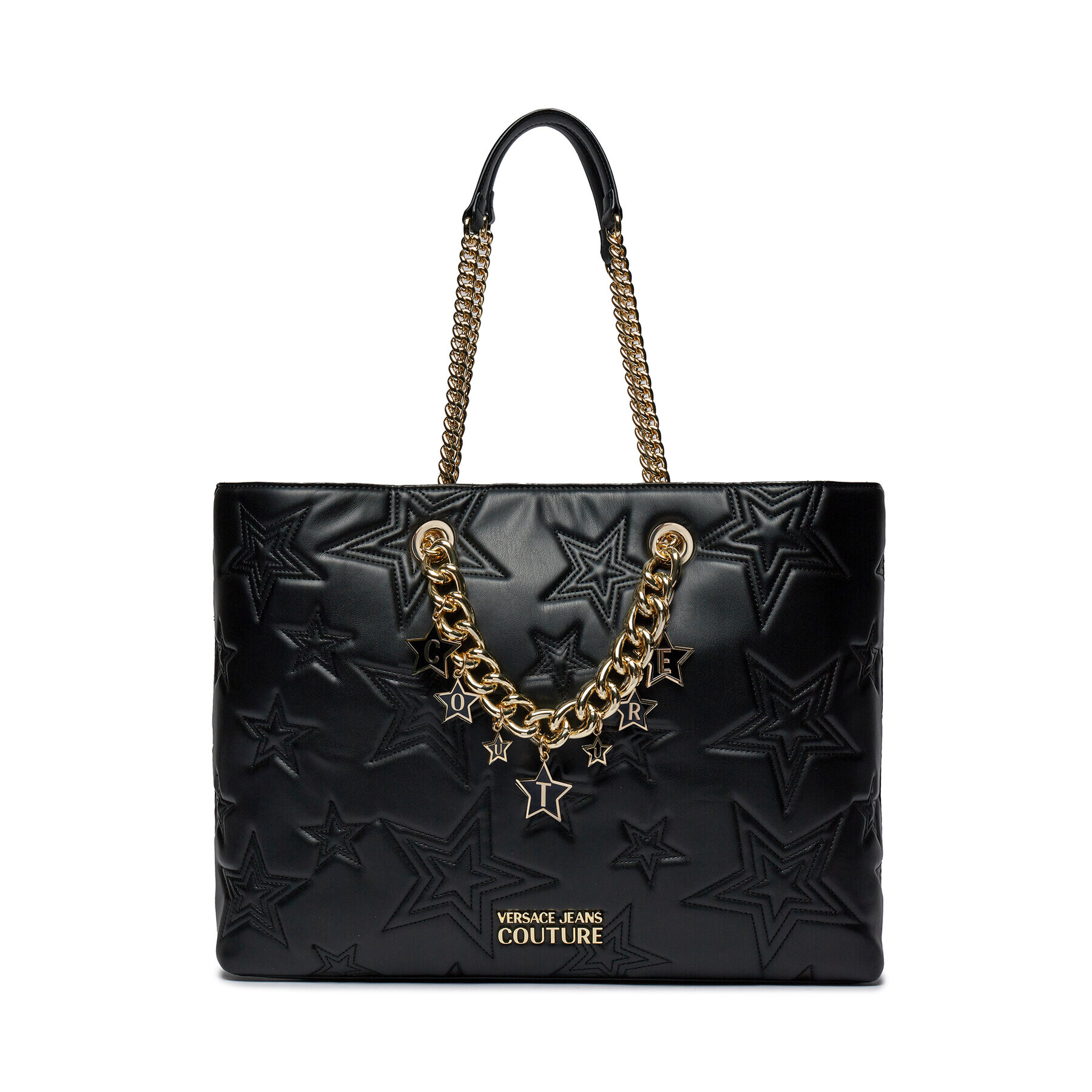 Versace Jeans Couture Дамска чанта 75VA4BC7 Черен - Pepit.bg
