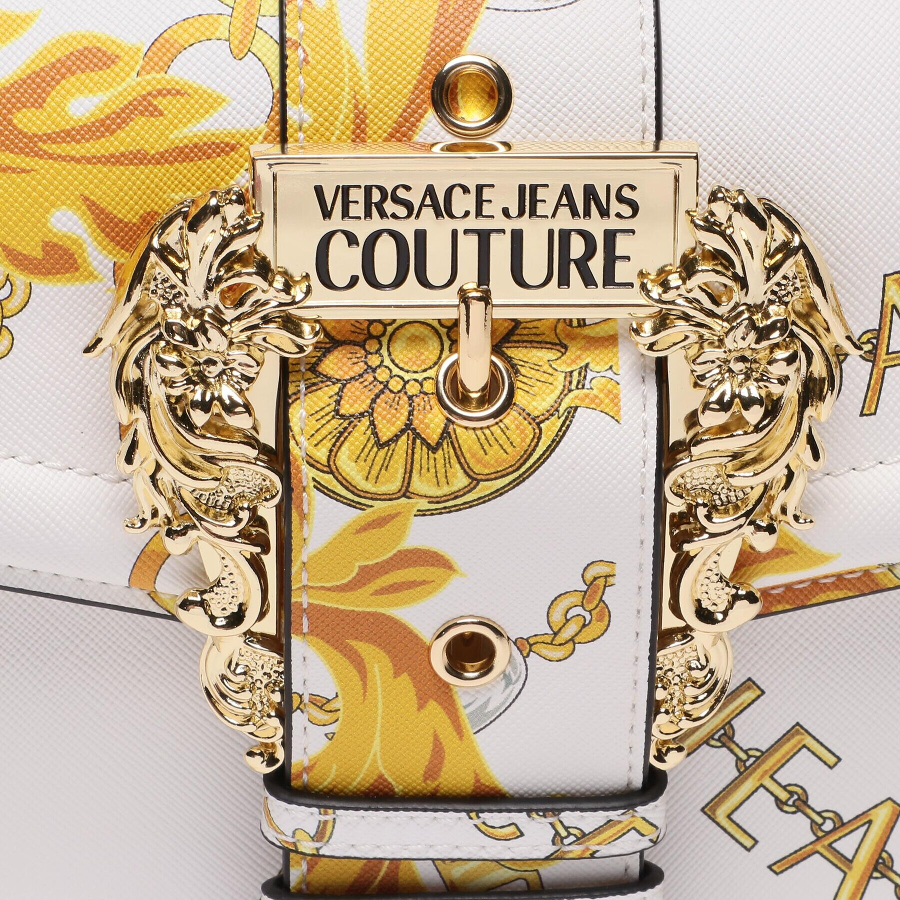 Versace Jeans Couture Дамска чанта 75VA4BF1 Бял - Pepit.bg