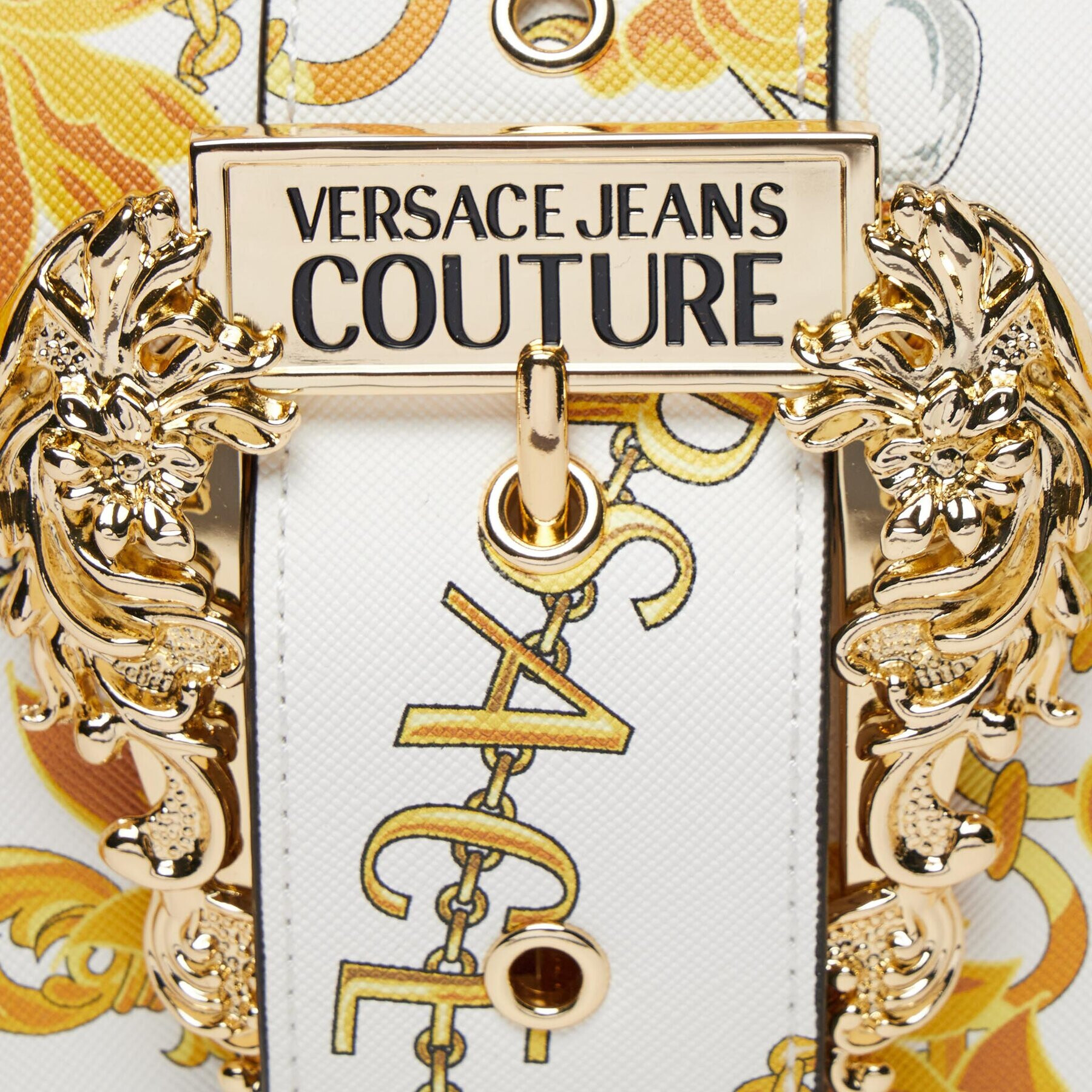 Versace Jeans Couture Дамска чанта 75VA4BF2 Бял - Pepit.bg