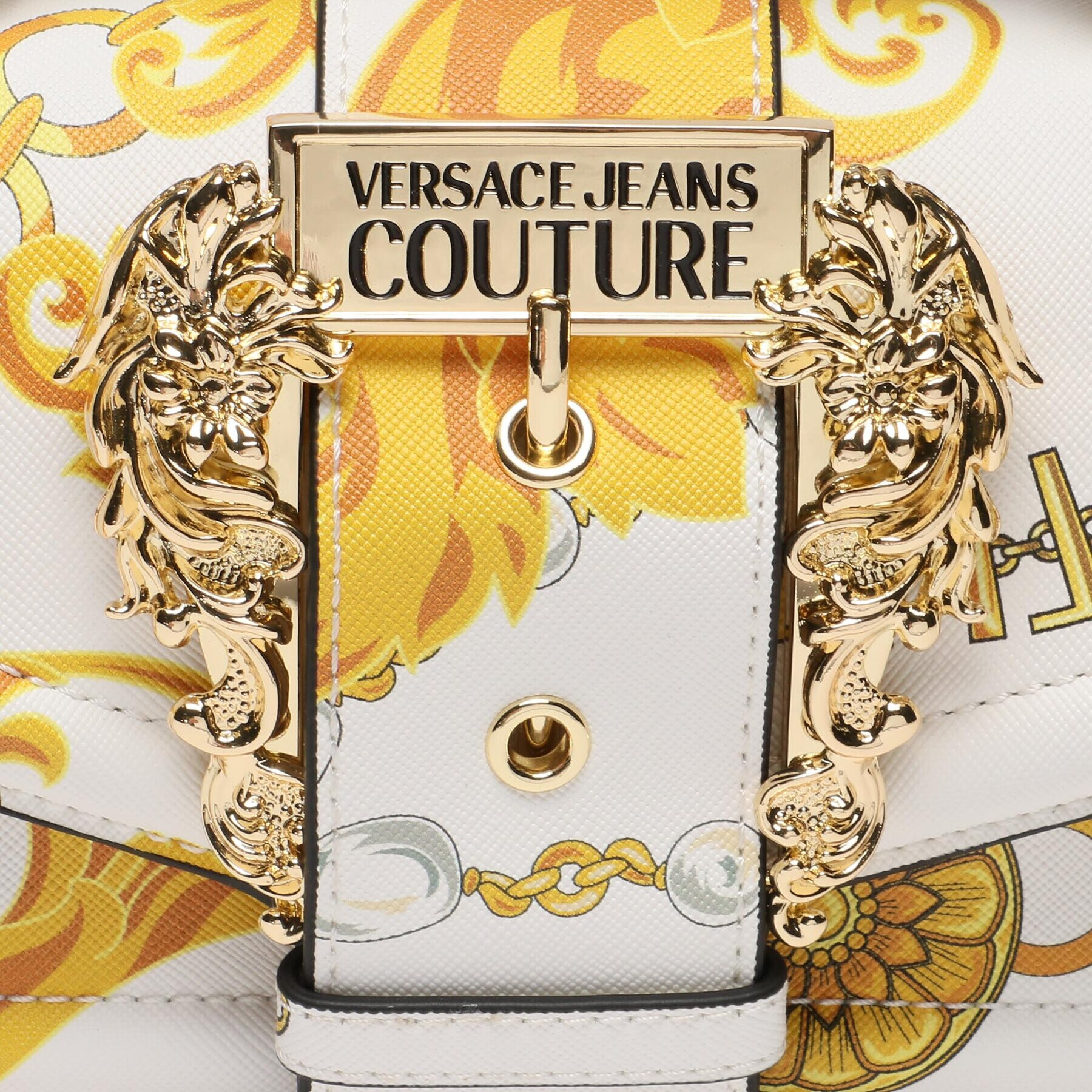 Versace Jeans Couture Дамска чанта 75VA4BF6 Бял - Pepit.bg