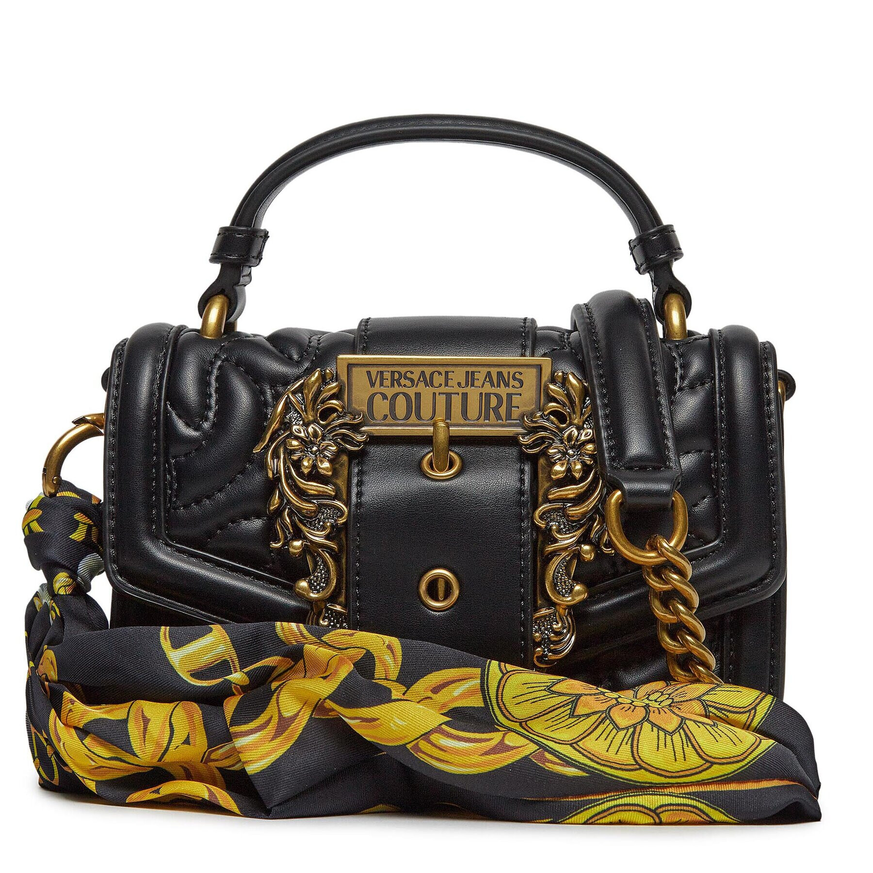 Versace Jeans Couture Дамска чанта 75VA4BF6 Черен - Pepit.bg