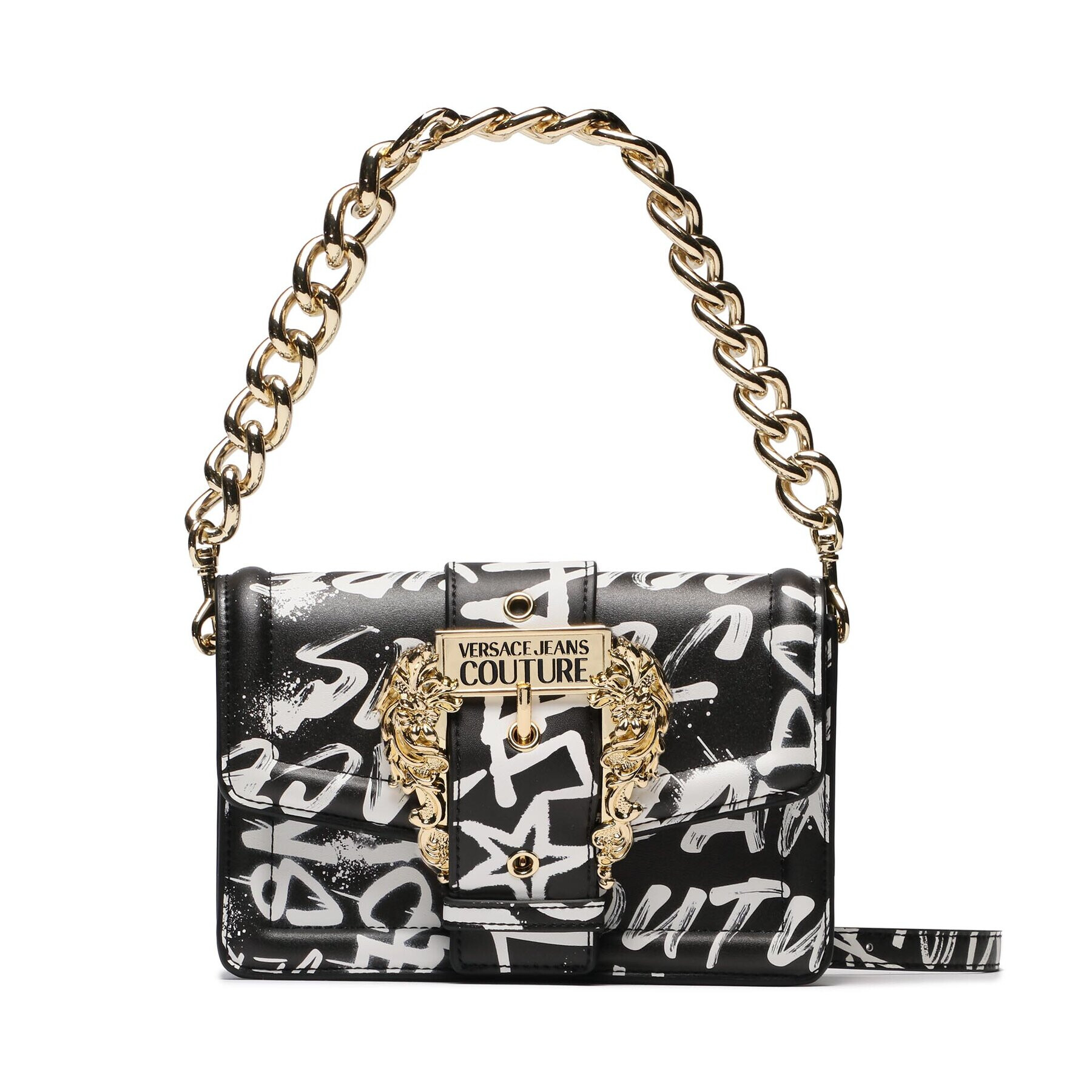 Versace Jeans Couture Дамска чанта 75VA4BFC Черен - Pepit.bg