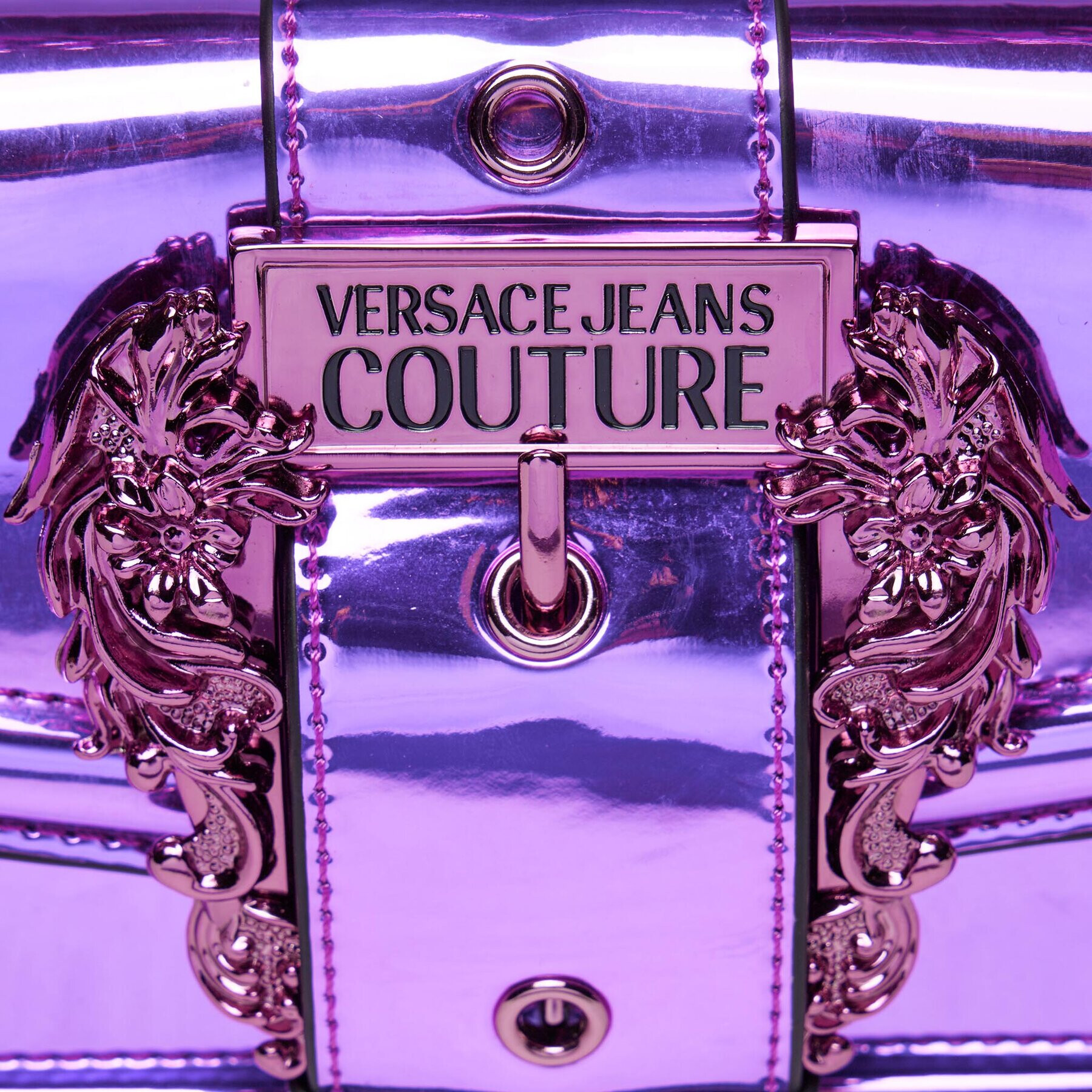 Versace Jeans Couture Дамска чанта 75VA4BFC ZS817 320 Виолетов - Pepit.bg