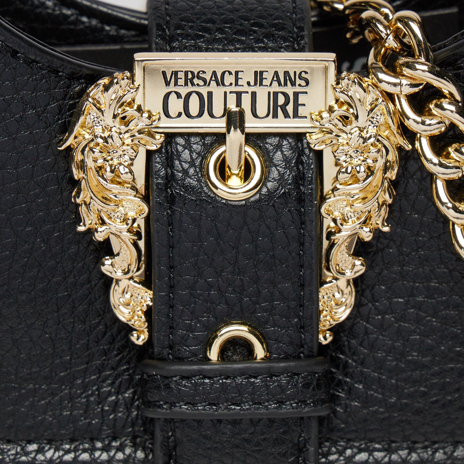 Versace Jeans Couture Дамска чанта 75VA4BFV Черен - Pepit.bg