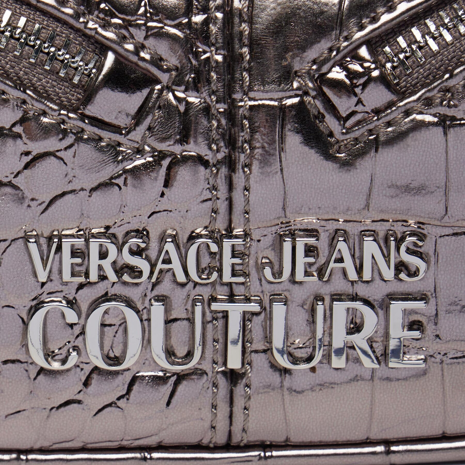 Versace Jeans Couture Дамска чанта 75VA4BG3 Сив - Pepit.bg