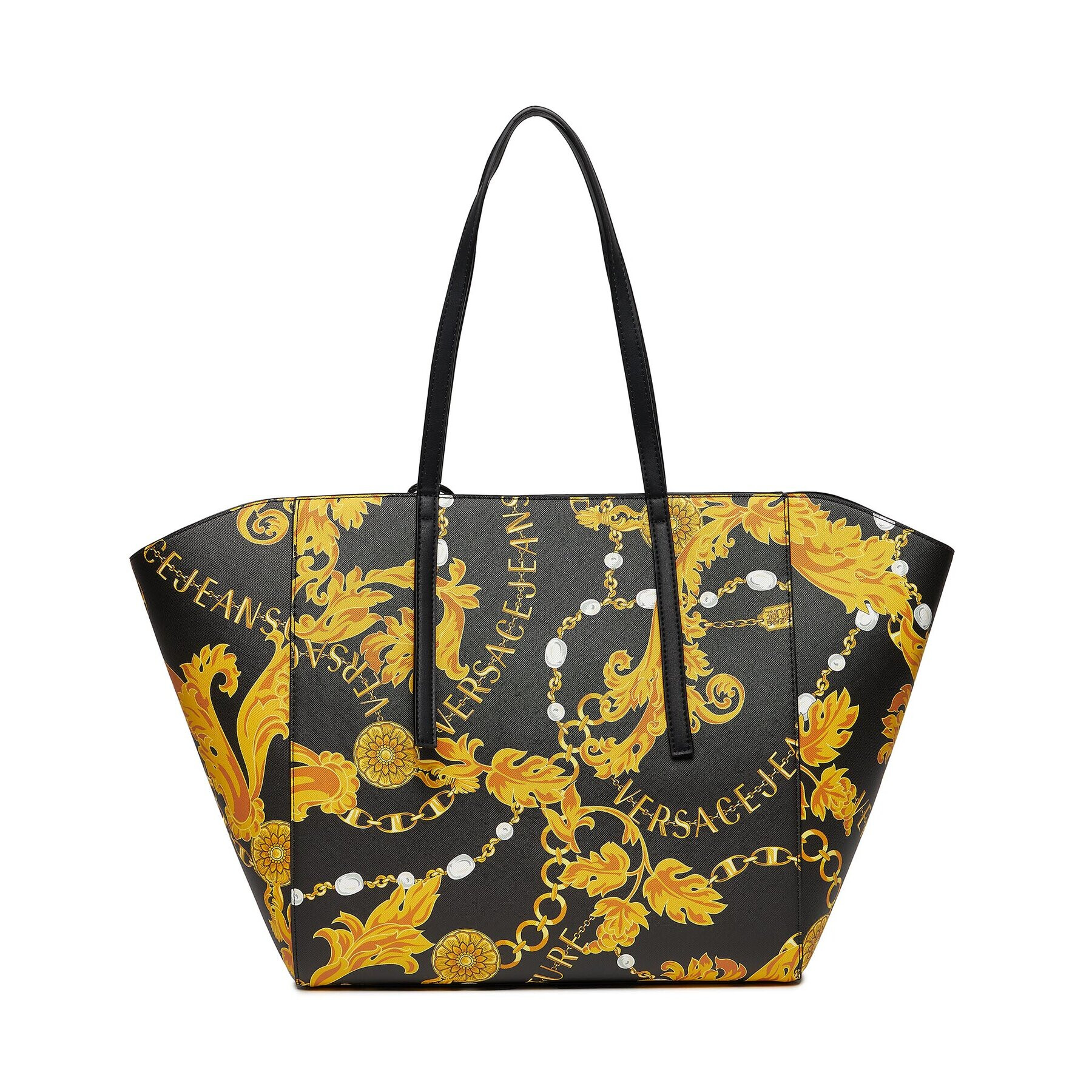 Versace Jeans Couture Дамска чанта 75VA4BK1 Черен - Pepit.bg