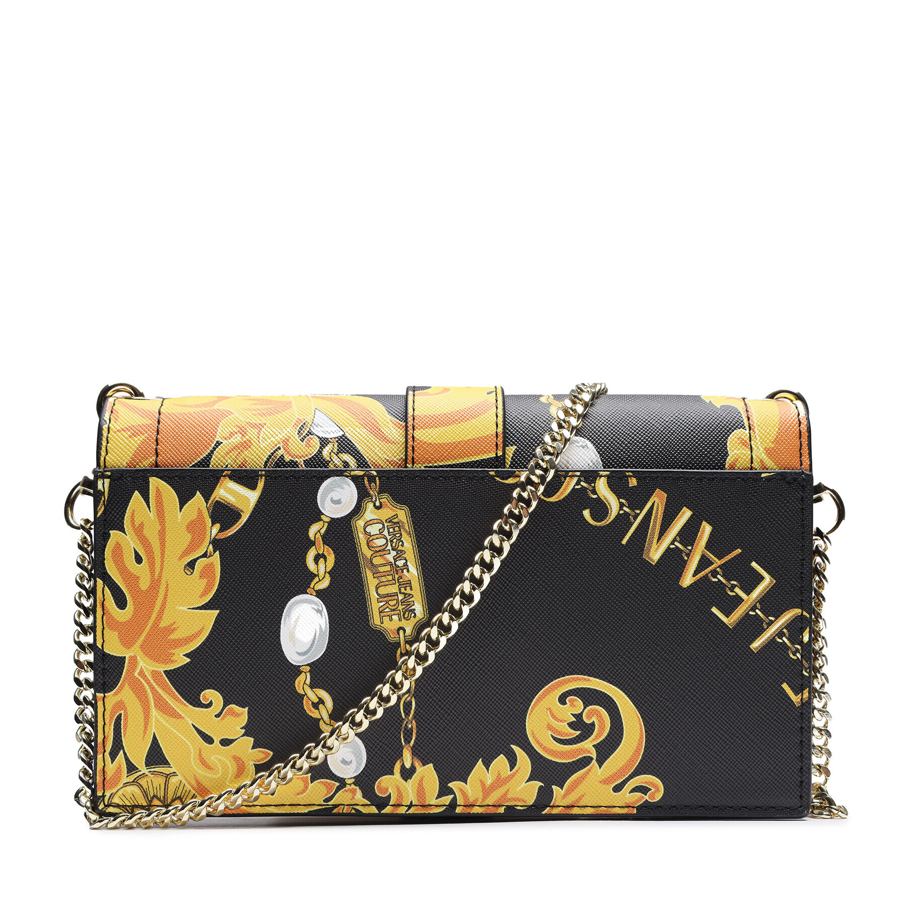 Versace Jeans Couture Дамска чанта 75VA5PF6 Черен - Pepit.bg