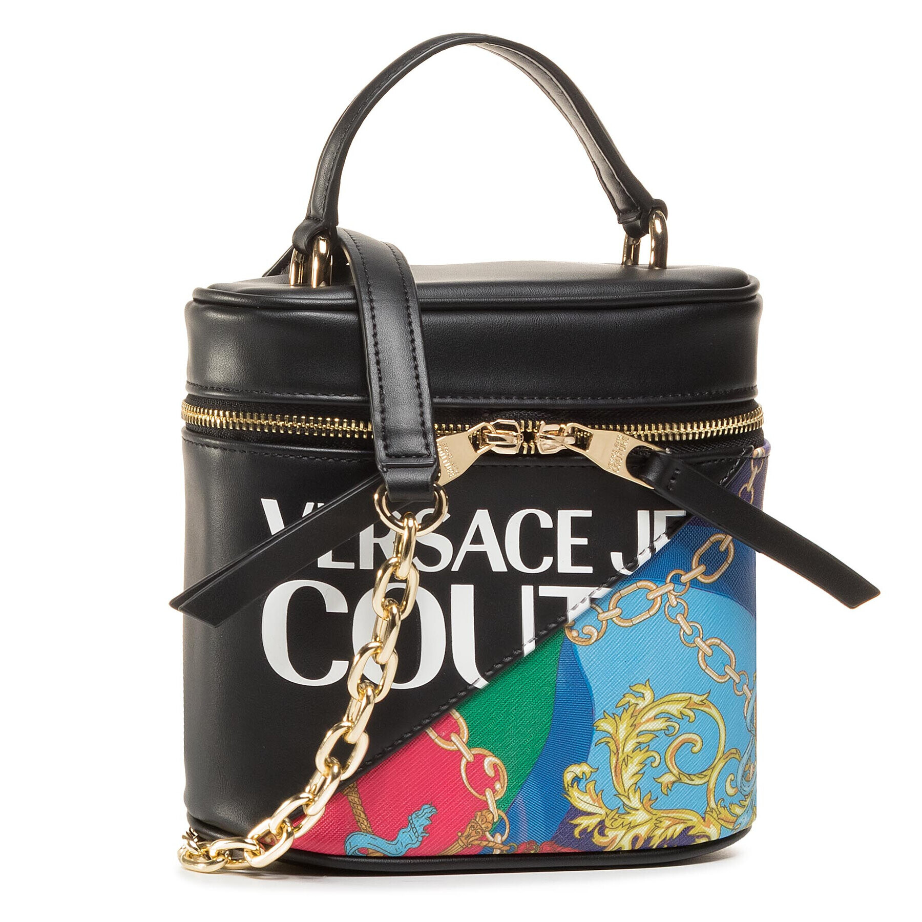 Versace Jeans Couture Дамска чанта E1VZBBG6 Черен - Pepit.bg
